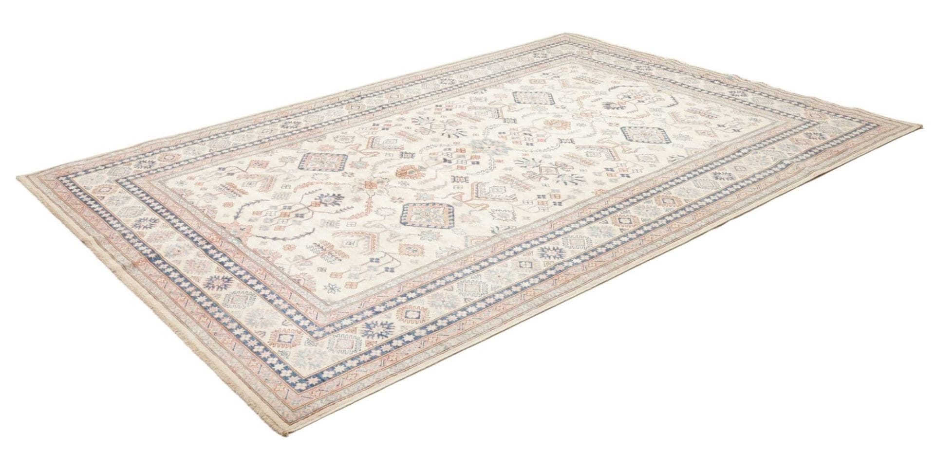 Kazak Orientteppich 207 x 295 cm, handgeknüpft, Schurwolle