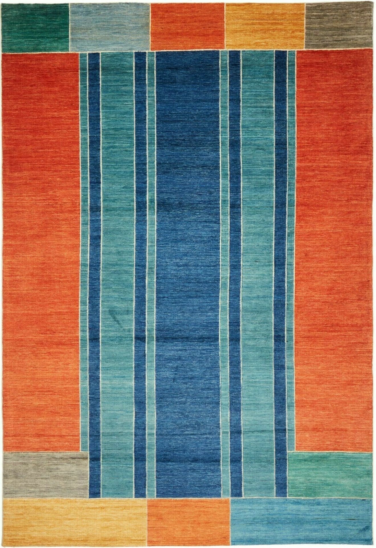Ziegler Orientteppich 199 x 286 cm - Handgeknüpft, Schurwolle