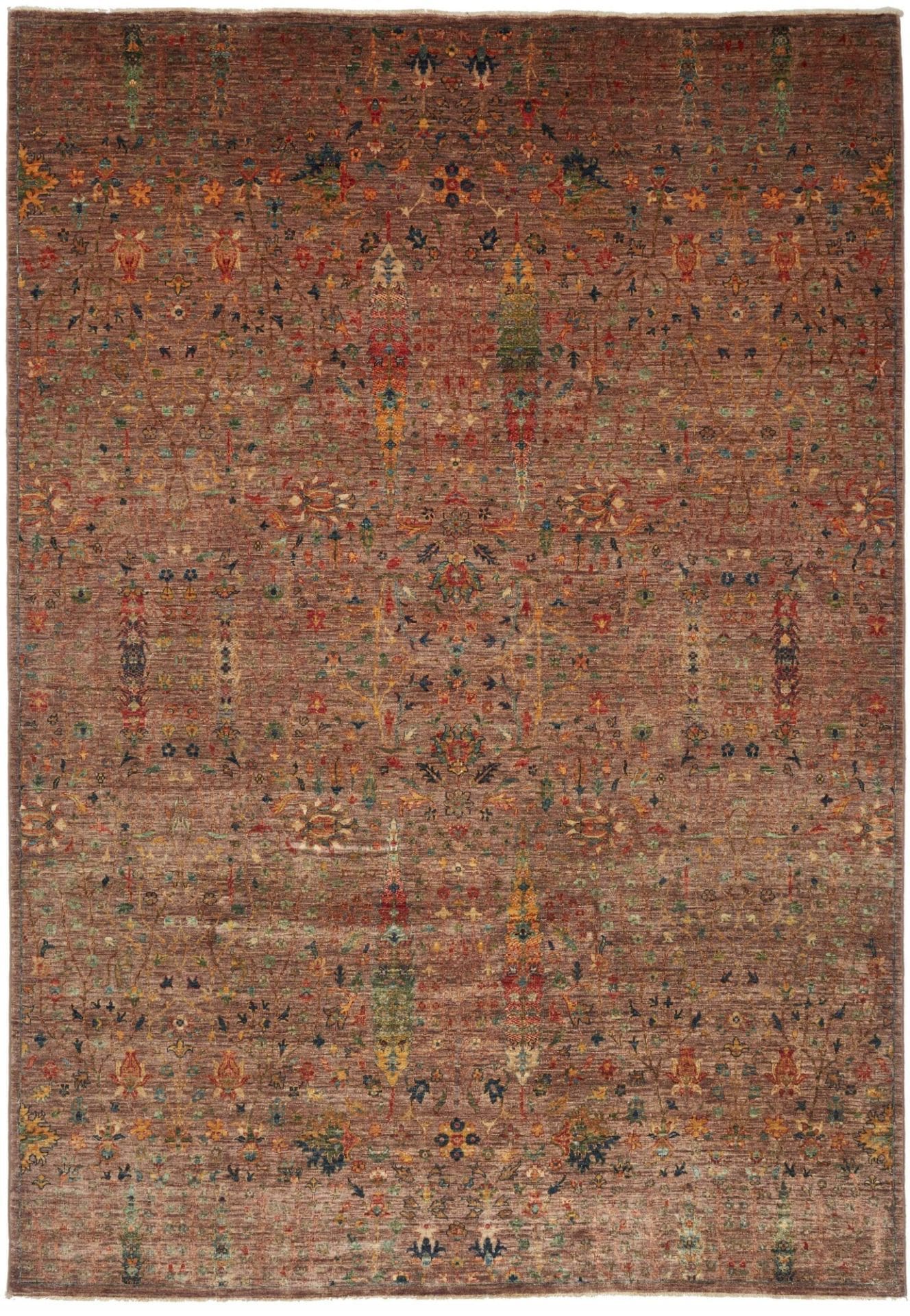 Samarkand Orientteppich 208 x 294 cm, handgeknüpft, Wolle