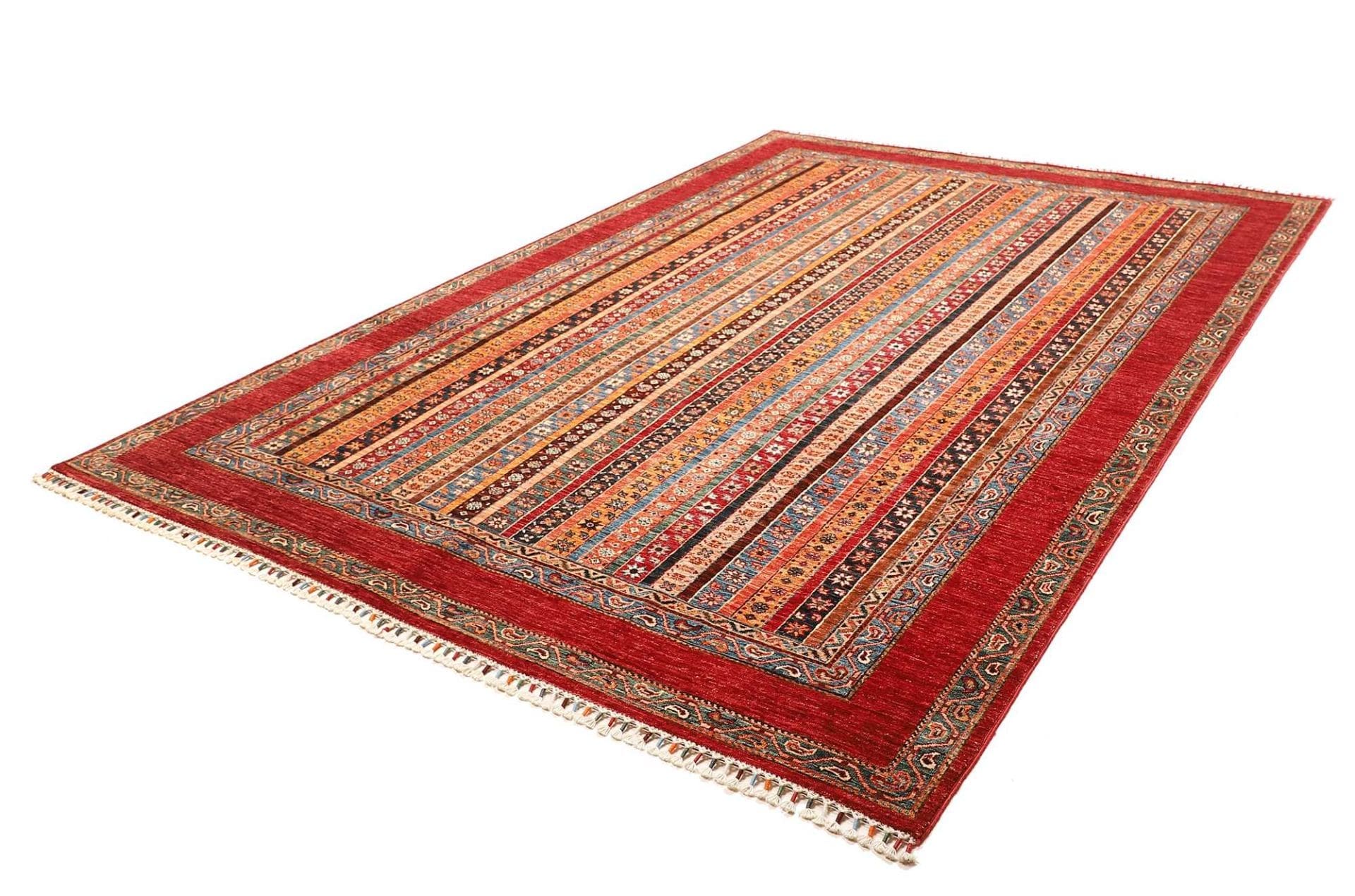 Ziegler Orientteppich 222 x 307cm - Handgeknüpft, Schurwolle