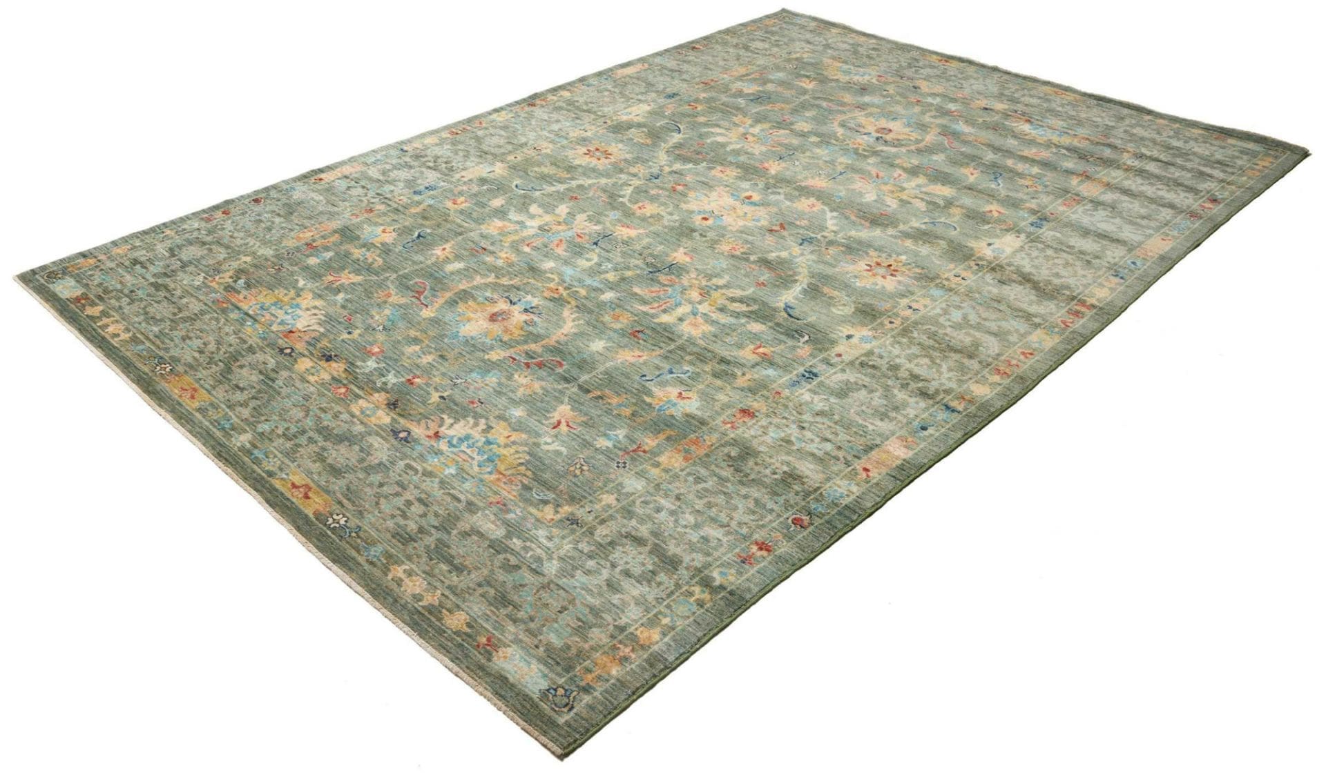 Ziegler Orientteppich 207 x 299cm aus Schurwolle, handgeknüpft