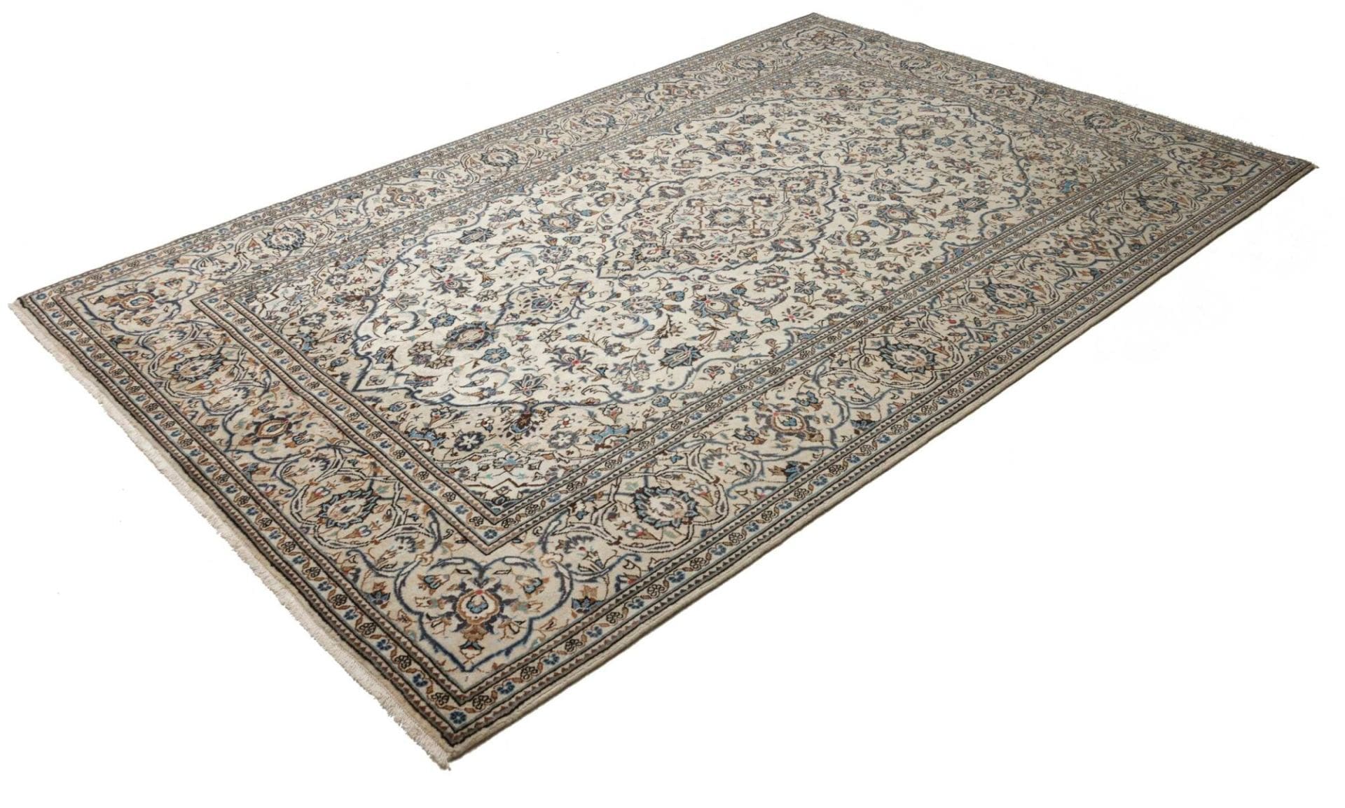 Kashan Teppich 207 x 298 cm - Handgeknüpft - Perserteppich