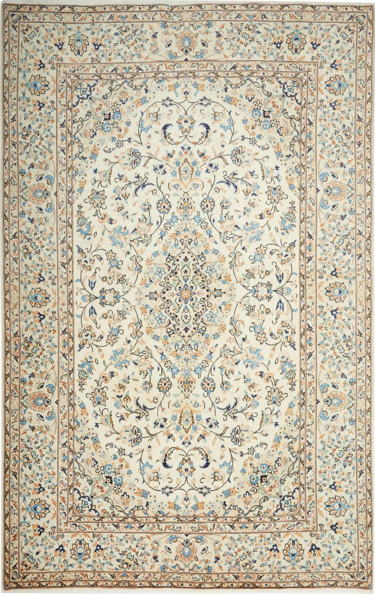 Kashan Teppich 200 x 310 cm | Perserteppich handgeknüpft