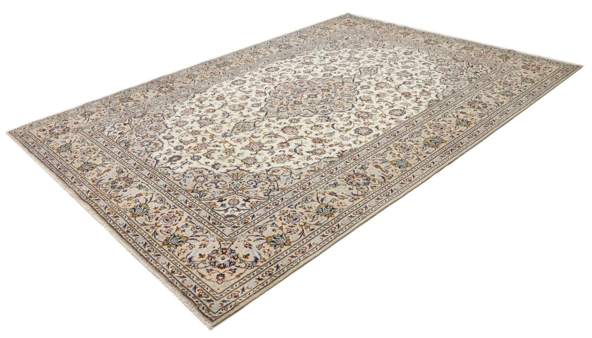 Kashan Teppich 223 x 315 cm, Schurwolle, handgeknüpft, Perserteppich
