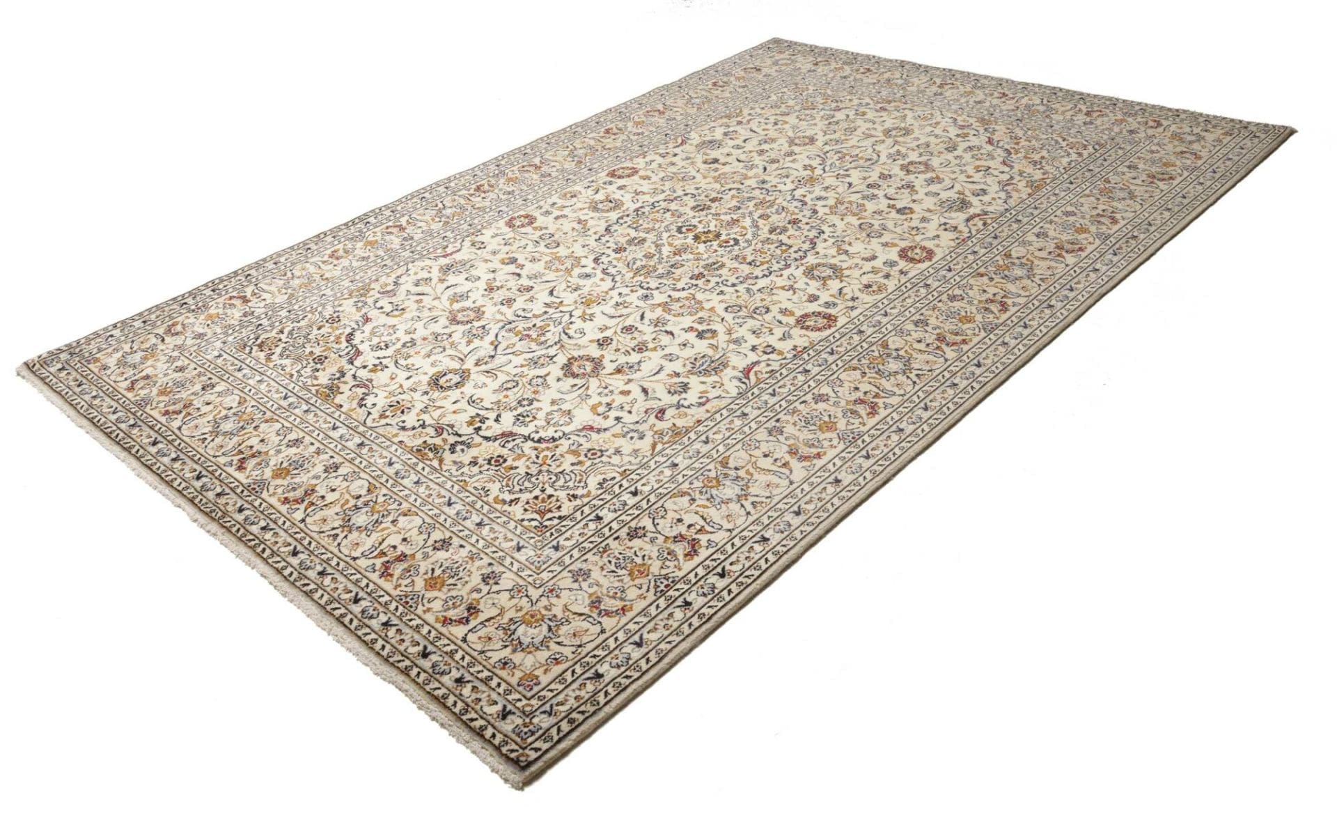 Kashan Teppich 208 x 312 cm - Handgeknüpft, Perserteppich