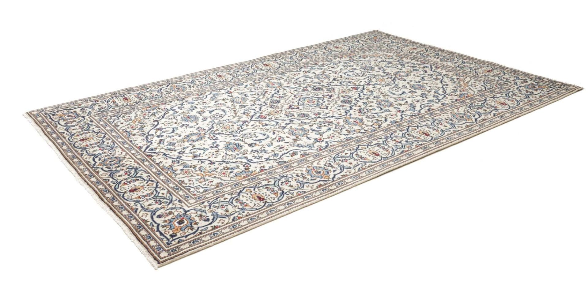 Kashan Teppich 199 x 300cm, handgeknüpft, Schurwolle, Perserteppich