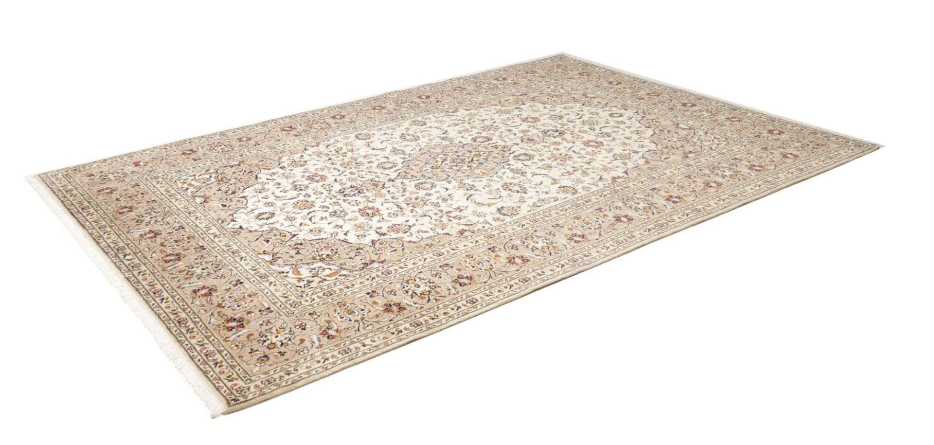 Kashan Teppich 211 x 300 cm – Handgeknüpft, Perserteppich, Wolle