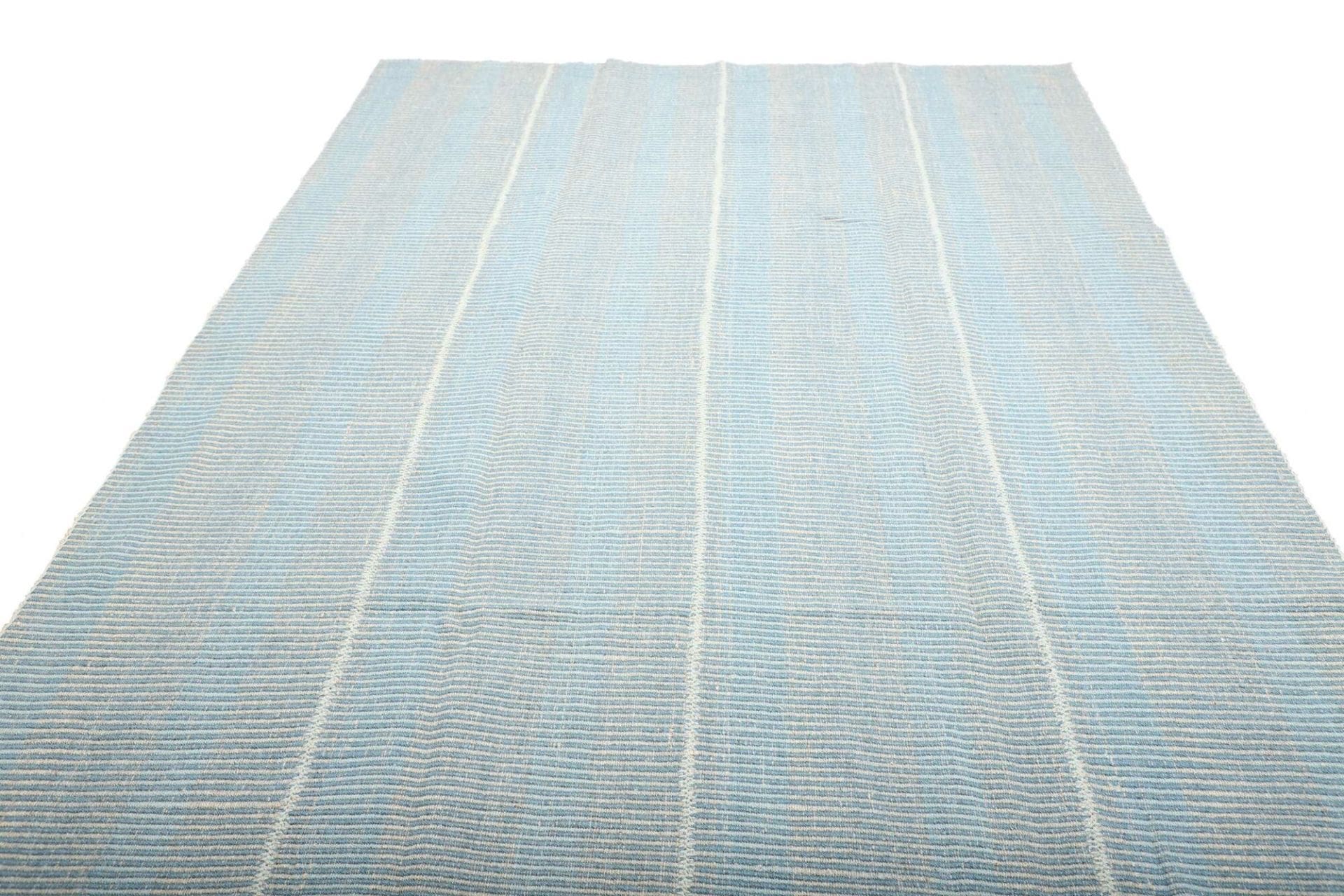 Stilvoller Kelim Teppich 204 x 309cm, handgewebt, rustikales Flair
