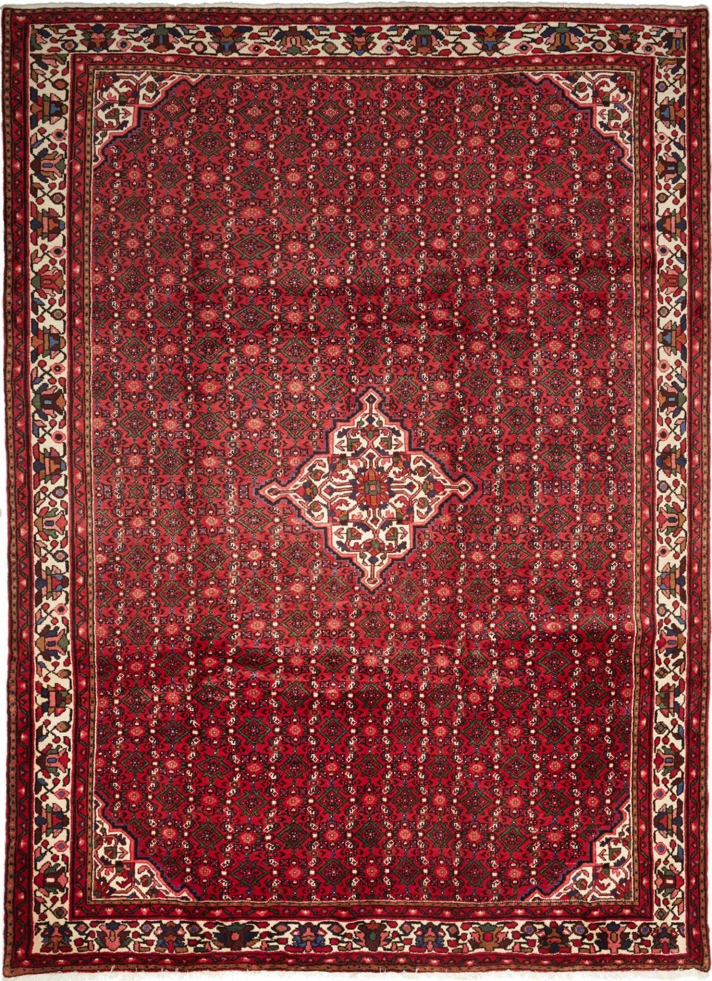 Orientteppich Hosseinabad 225 x 300cm – Handgeknüpft, Schurwolle