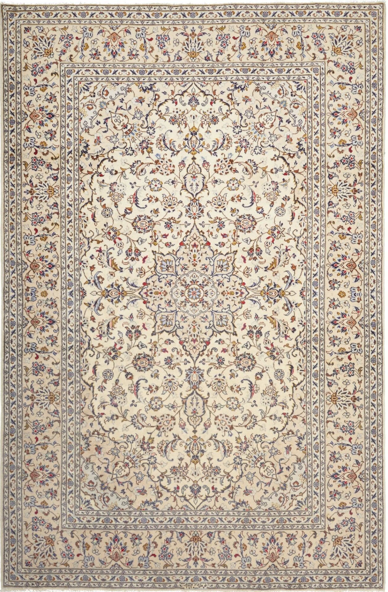 Kashan Teppich 197 x 300cm | Handgeknüpft | Perserteppich