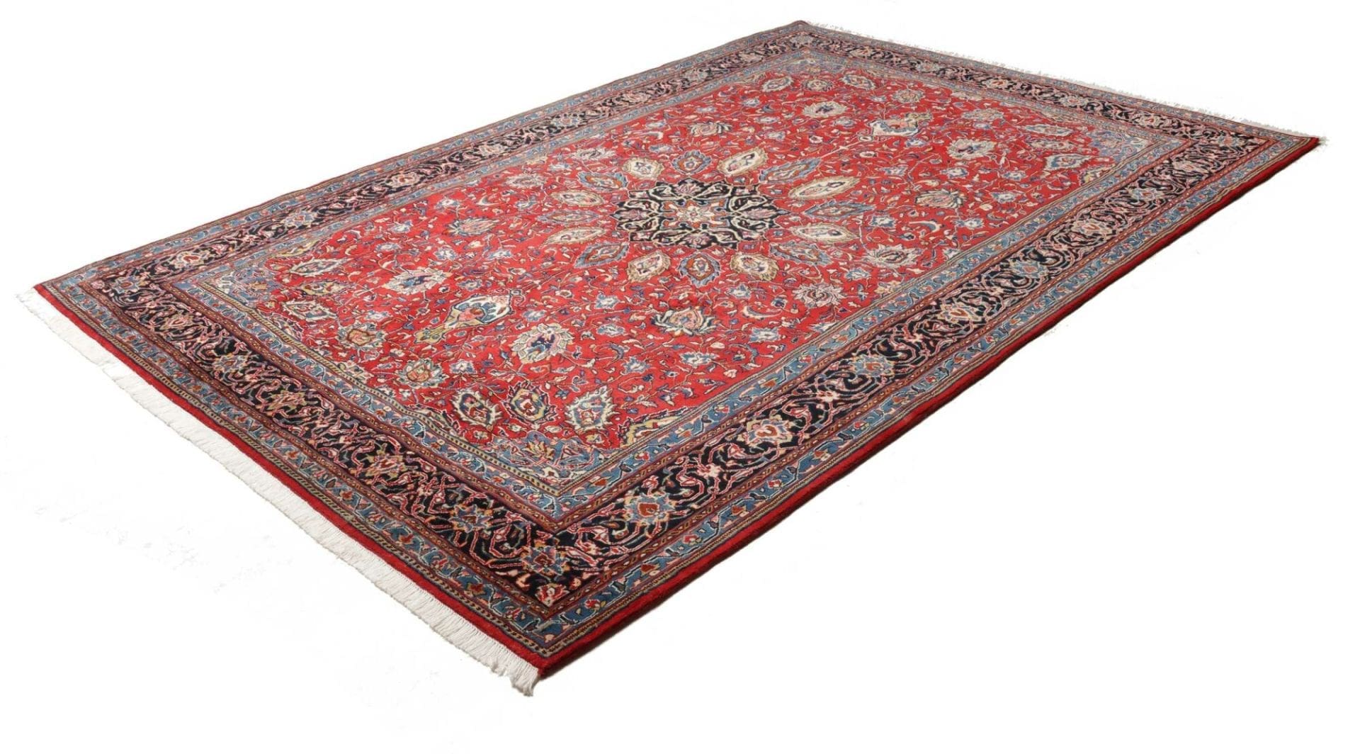 Sarough Teppich 220 x 324cm, handgeknüpft, Schurwolle, orientalisch