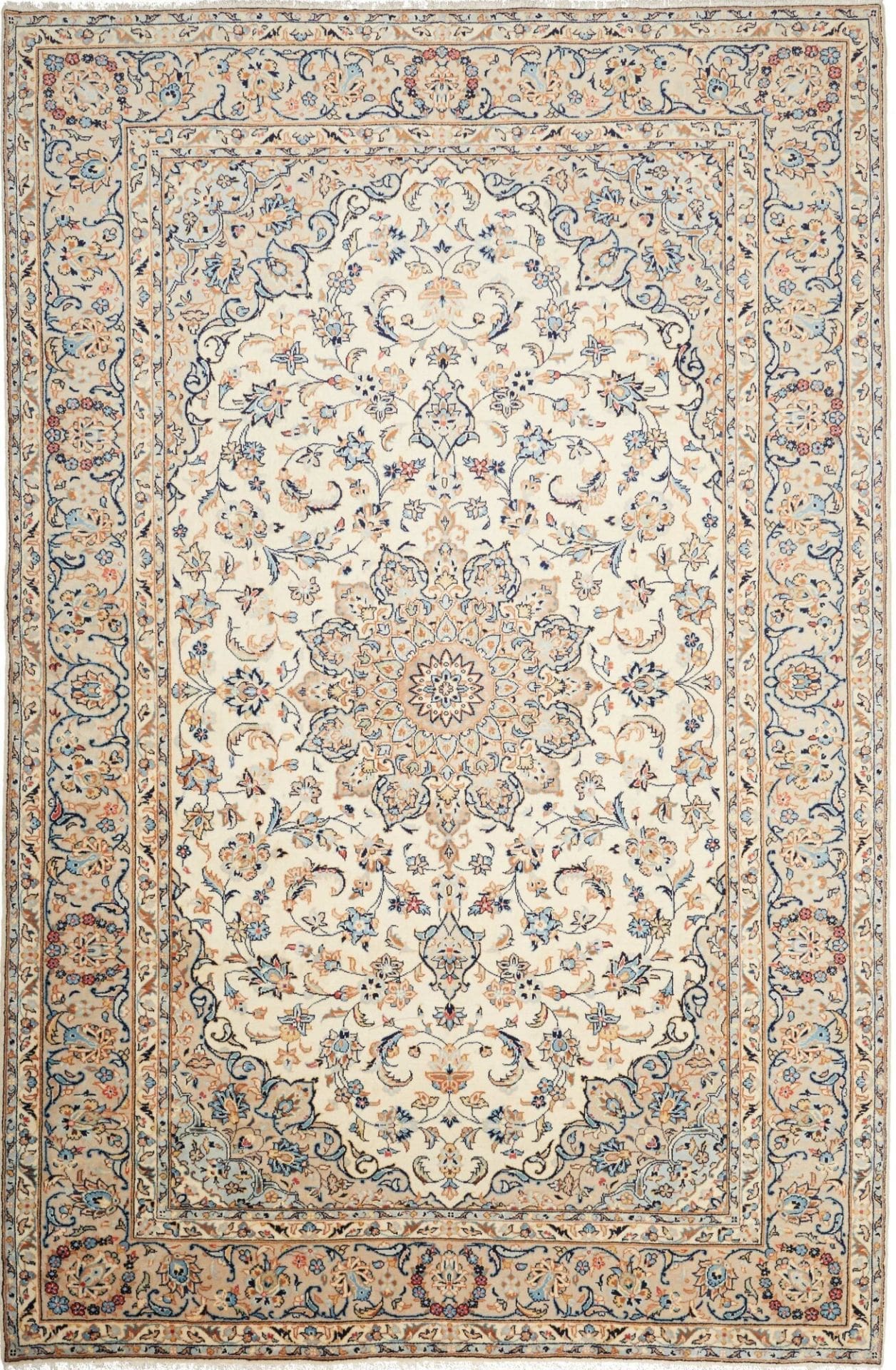 Kashan Teppich 205 x 295 cm – Handgeknüpft, Perserteppich