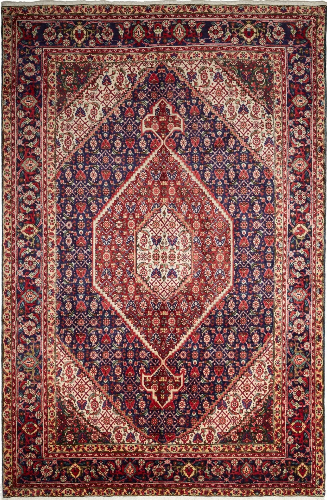 Täbriz Teppich 203 x 304 cm, hochwertige Schurwolle, handgeknüpft