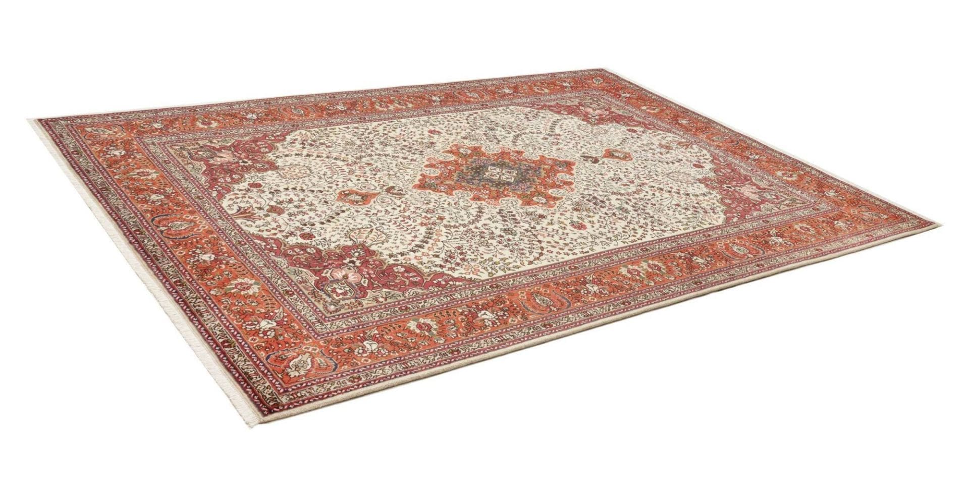 Orientteppich Täbriz 206 x 292 cm, Schurwolle, handgeknüpft H1