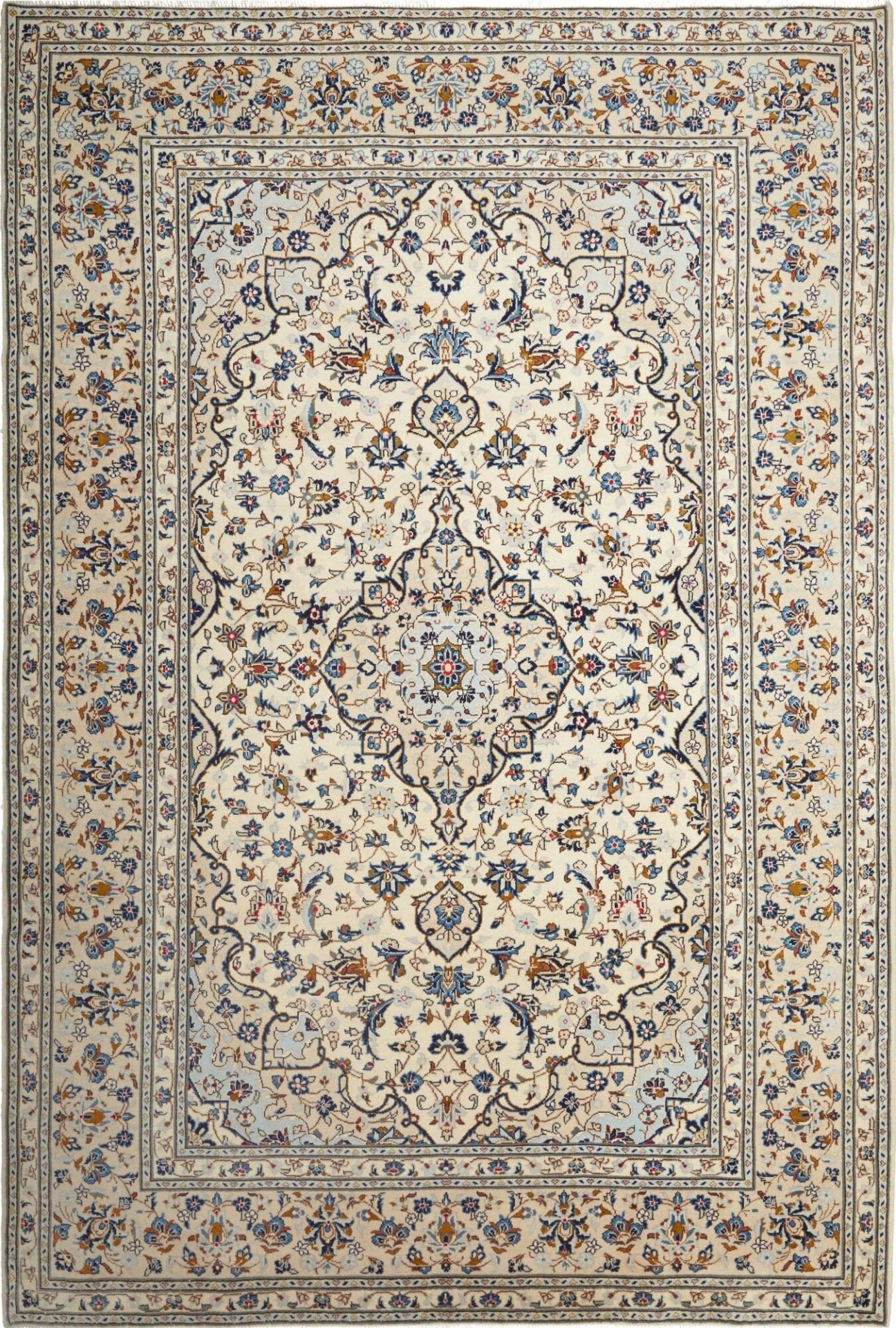 Kashan Teppich 200 x 300cm | Perserteppich | Handgeknüpft