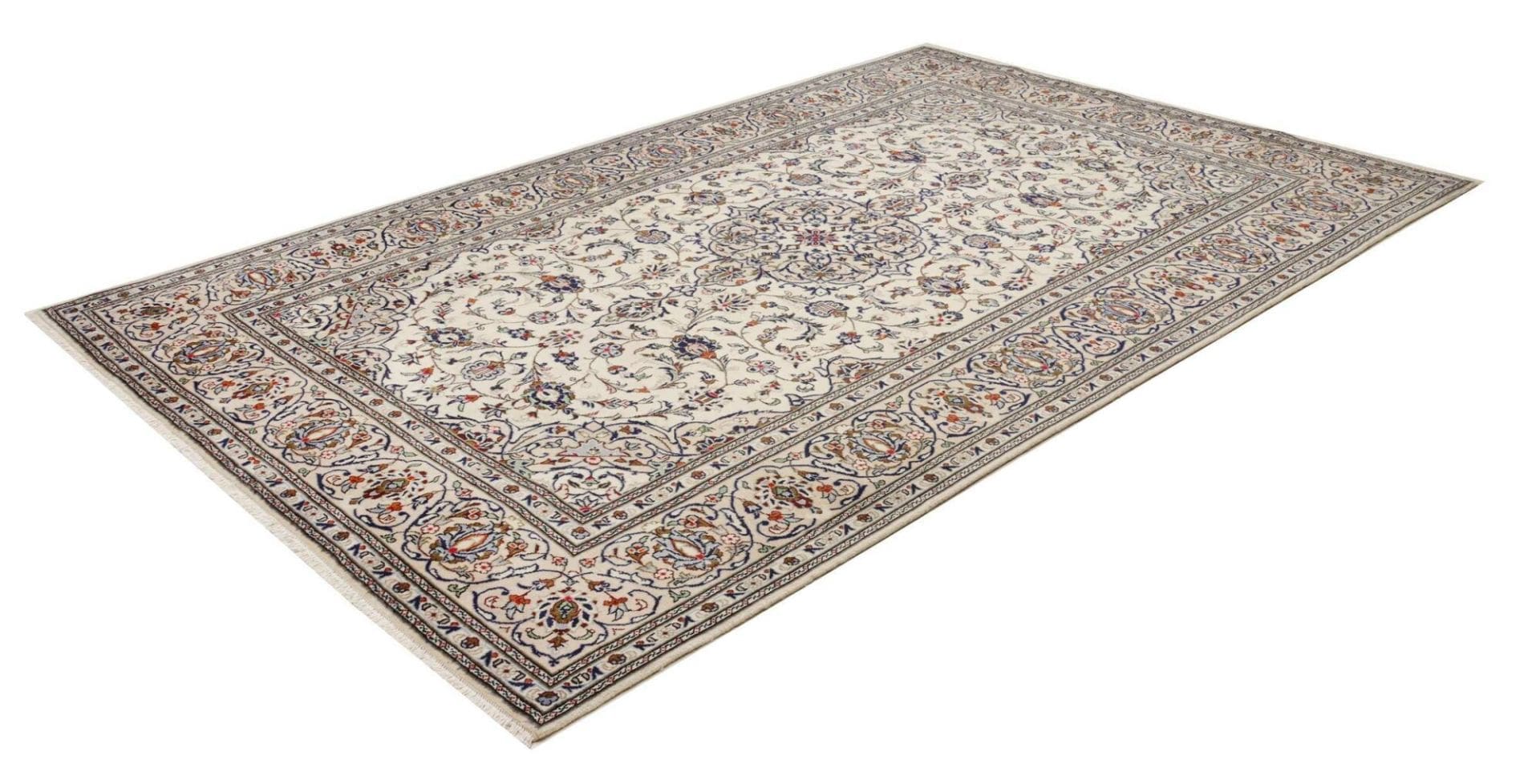 Kashan Teppich 206 x 315 cm | Handgeknüpft | Perserteppich H1