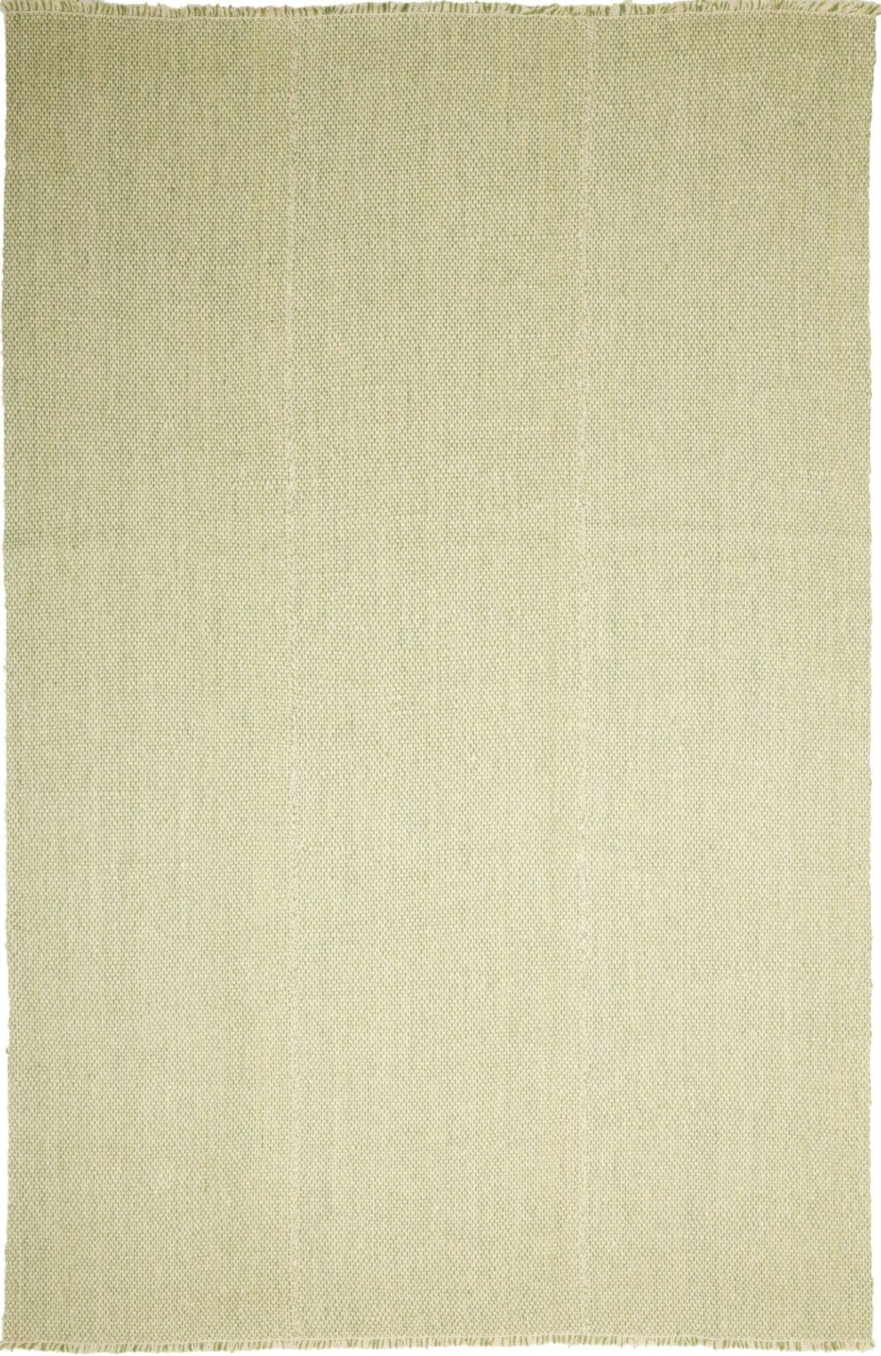 Kelim Teppich 204 x 312cm, handgewebt, rustikales Flair, warm