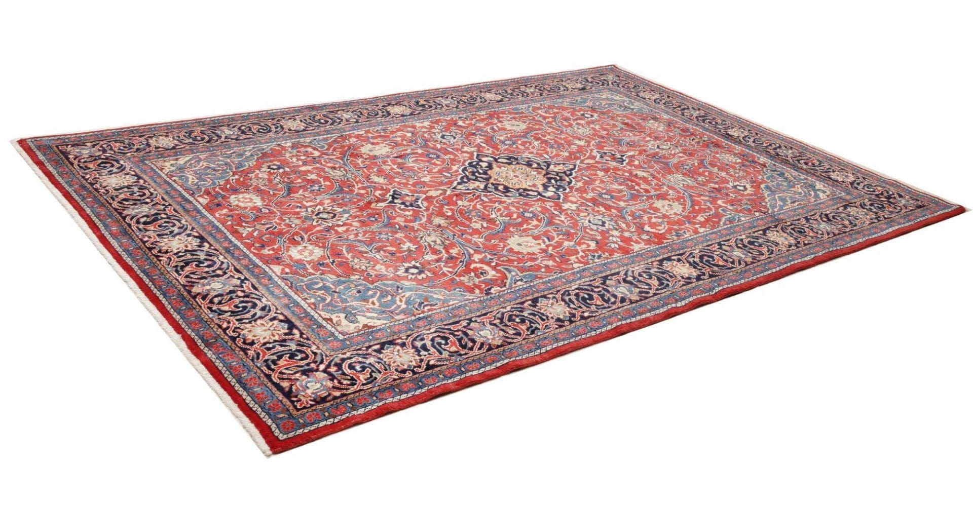 Sarough Teppich 213 x 310 cm, handgeknüpft, Schurwolle, orientalisch
