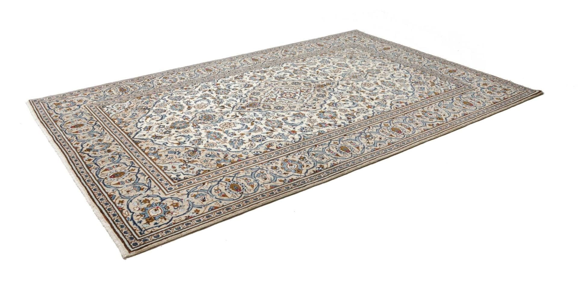 Kashan Teppich 199 x 293 cm | Handgeknüpft | Perserteppich