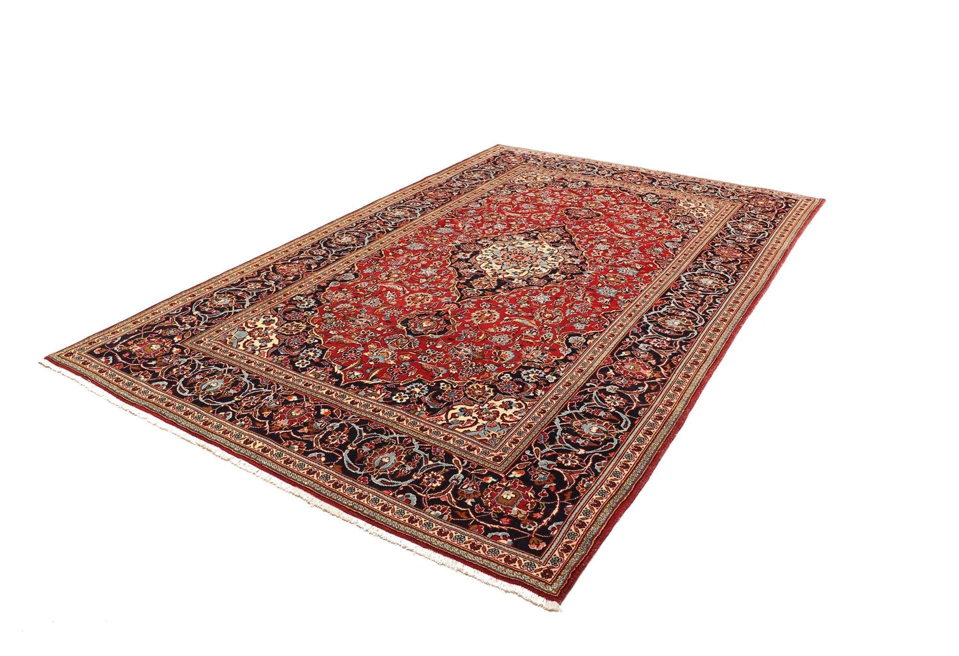 Kashan Teppich 206 x 300cm | Handgeknüpft | Perserteppich
