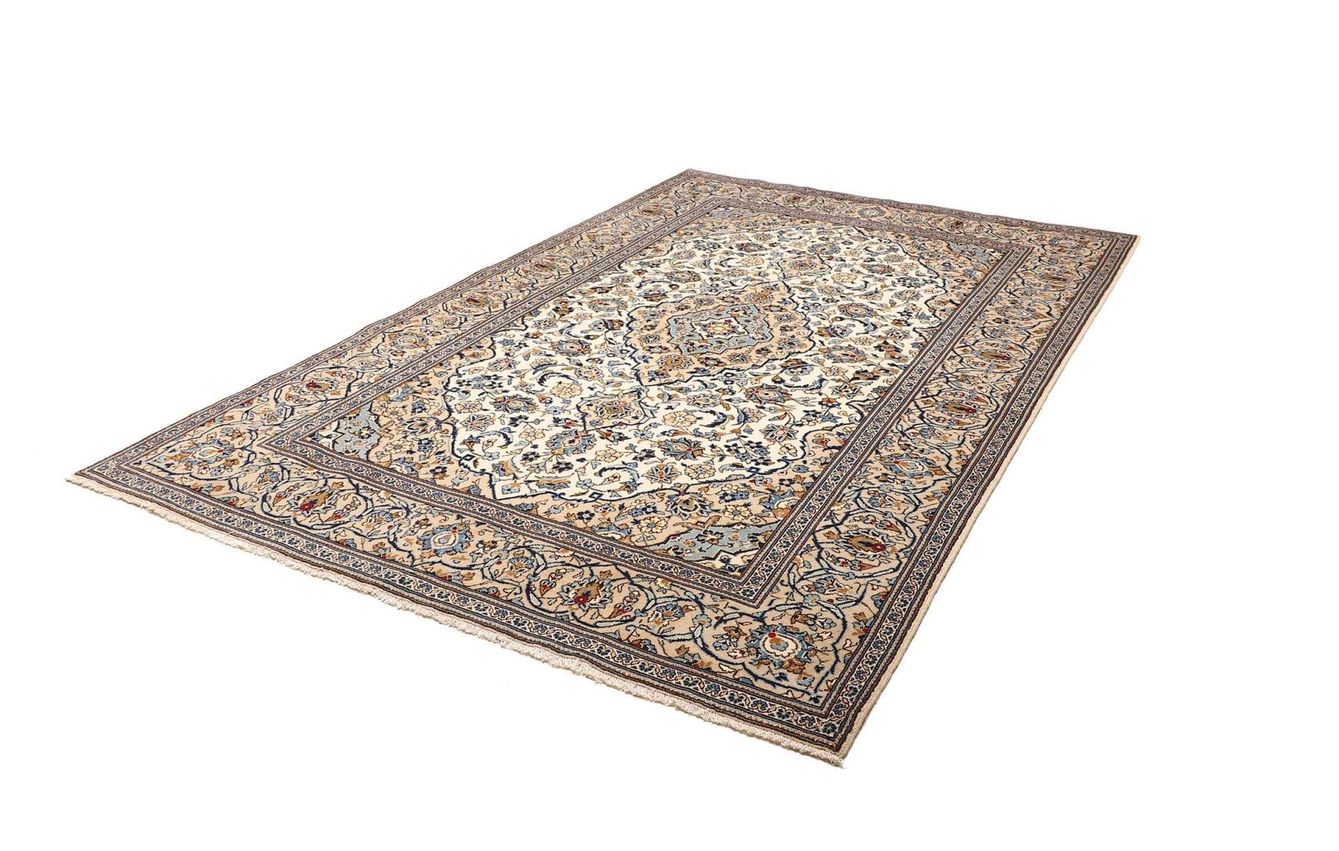 Kashan Teppich 198 x 300cm - Handgeknüpft, Perserteppich