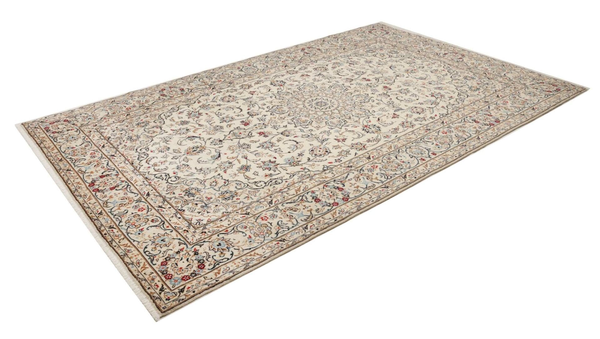 Kashan Teppich 200 x 308 cm – Perserteppich, handgeknüpft, Wolle