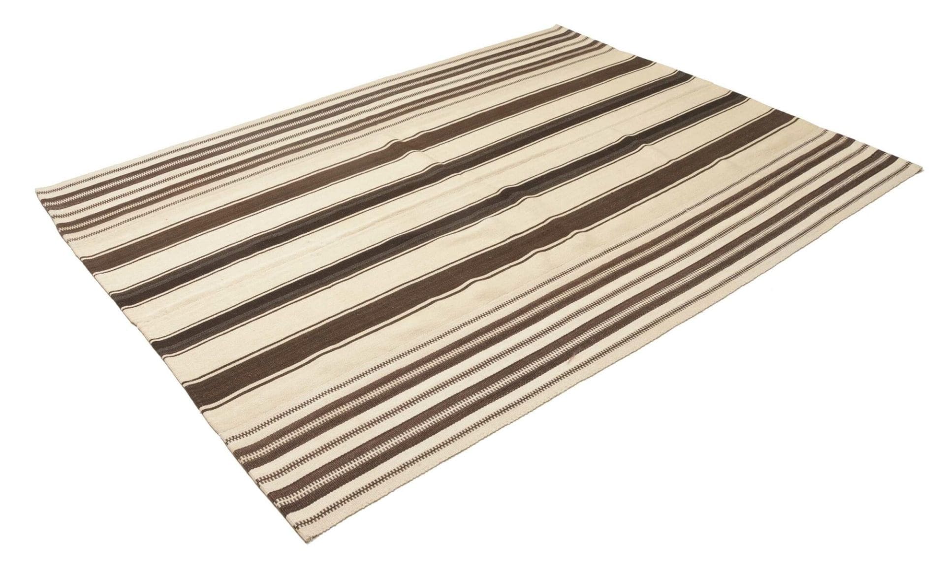 Antiker Kelim 170 x 212 cm - Handgewebt, rustikales Flair