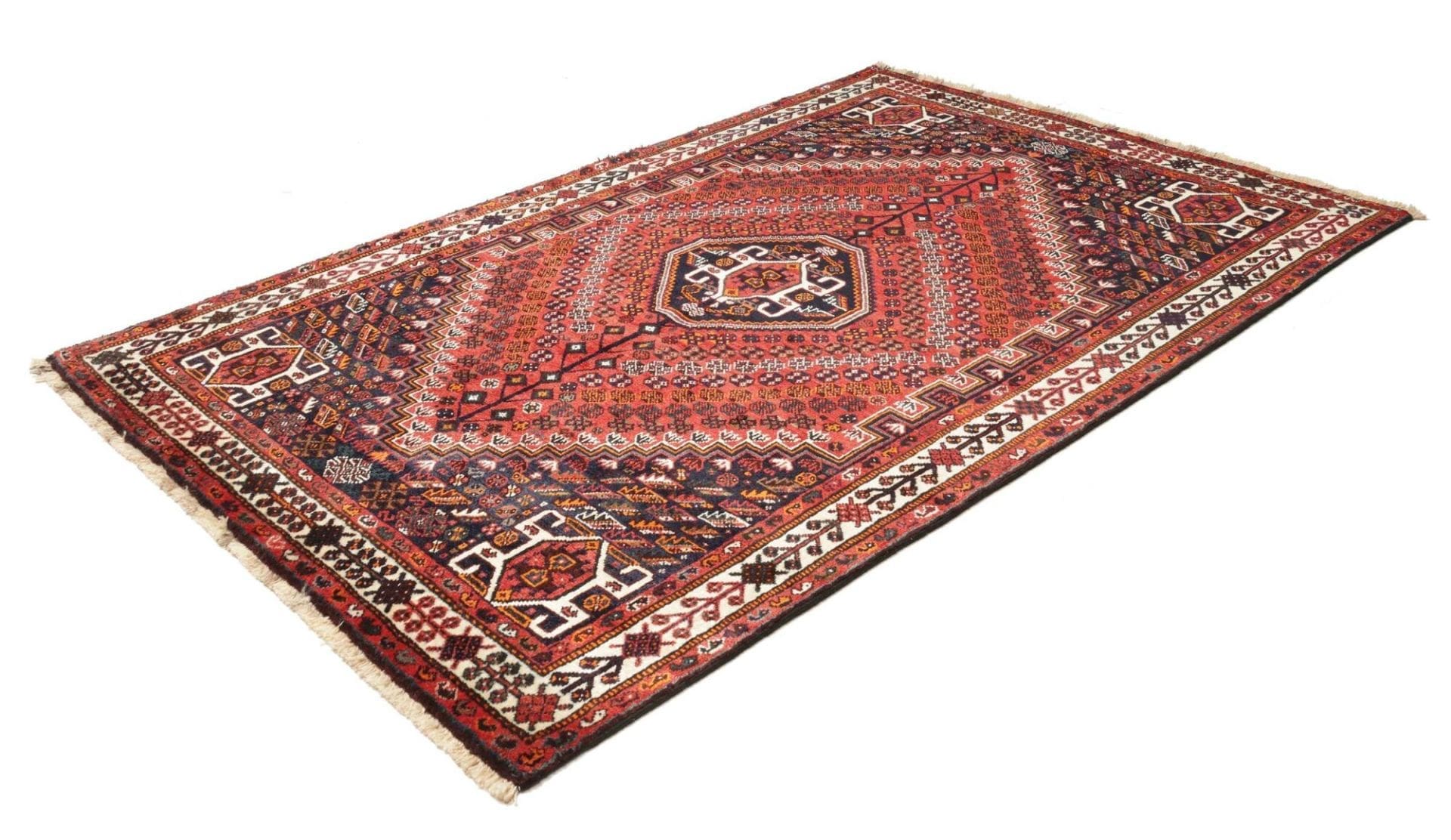 Gashghai Teppich 173 x 254 cm - Handgeknüpft, Nomadenstil, Wolle