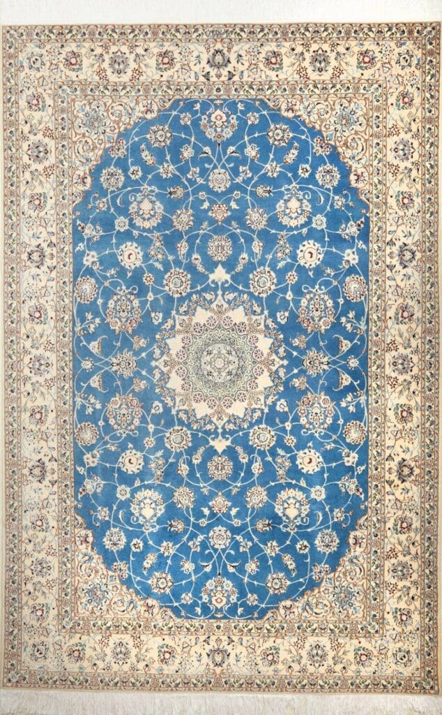 Exklusiver Nain Teppich 170 x 255cm, Schurwolle, handgeknüpft