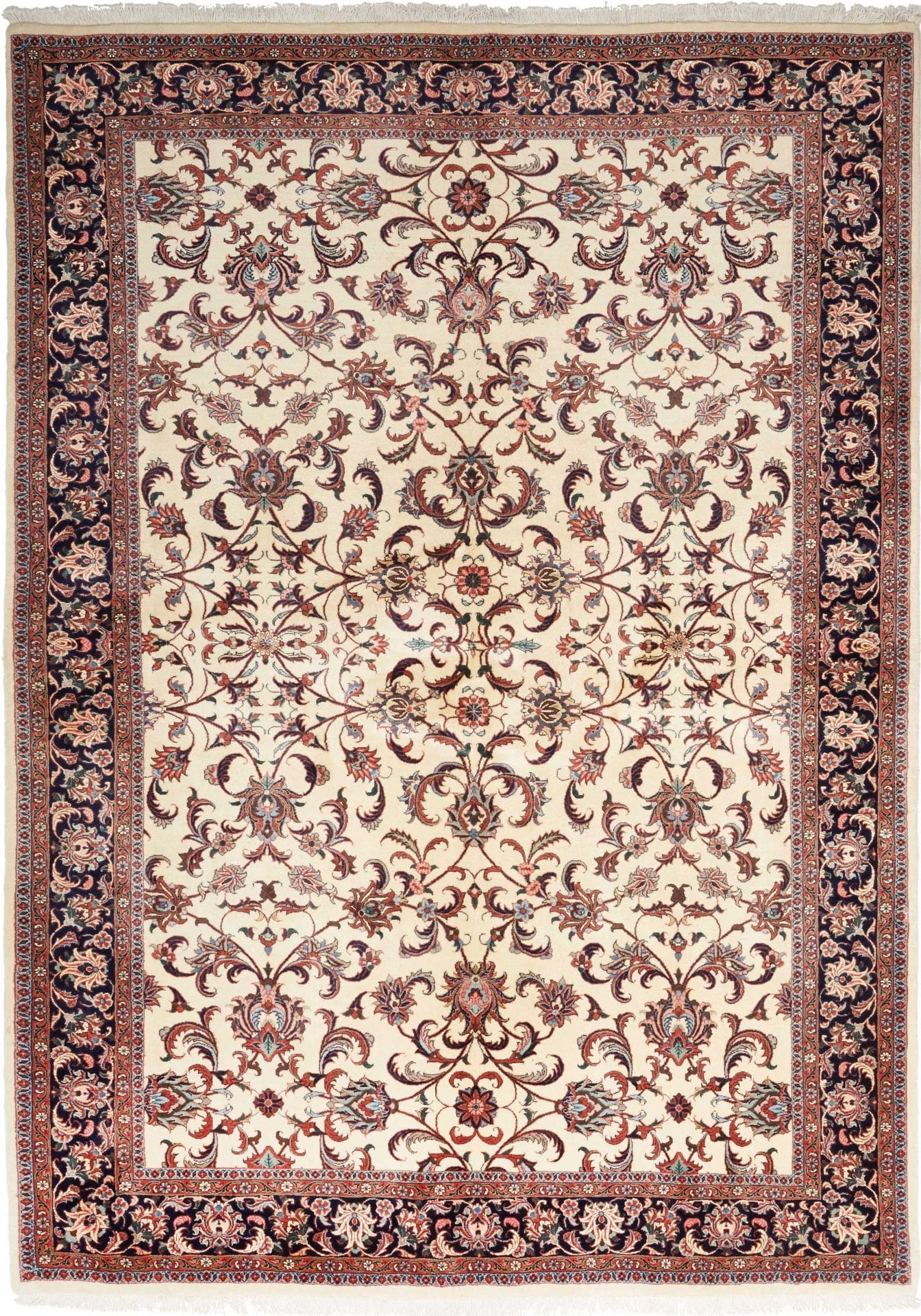 Persischer Bidjar Teppich 173 x 241cm, Schurwolle, handgeknüpft