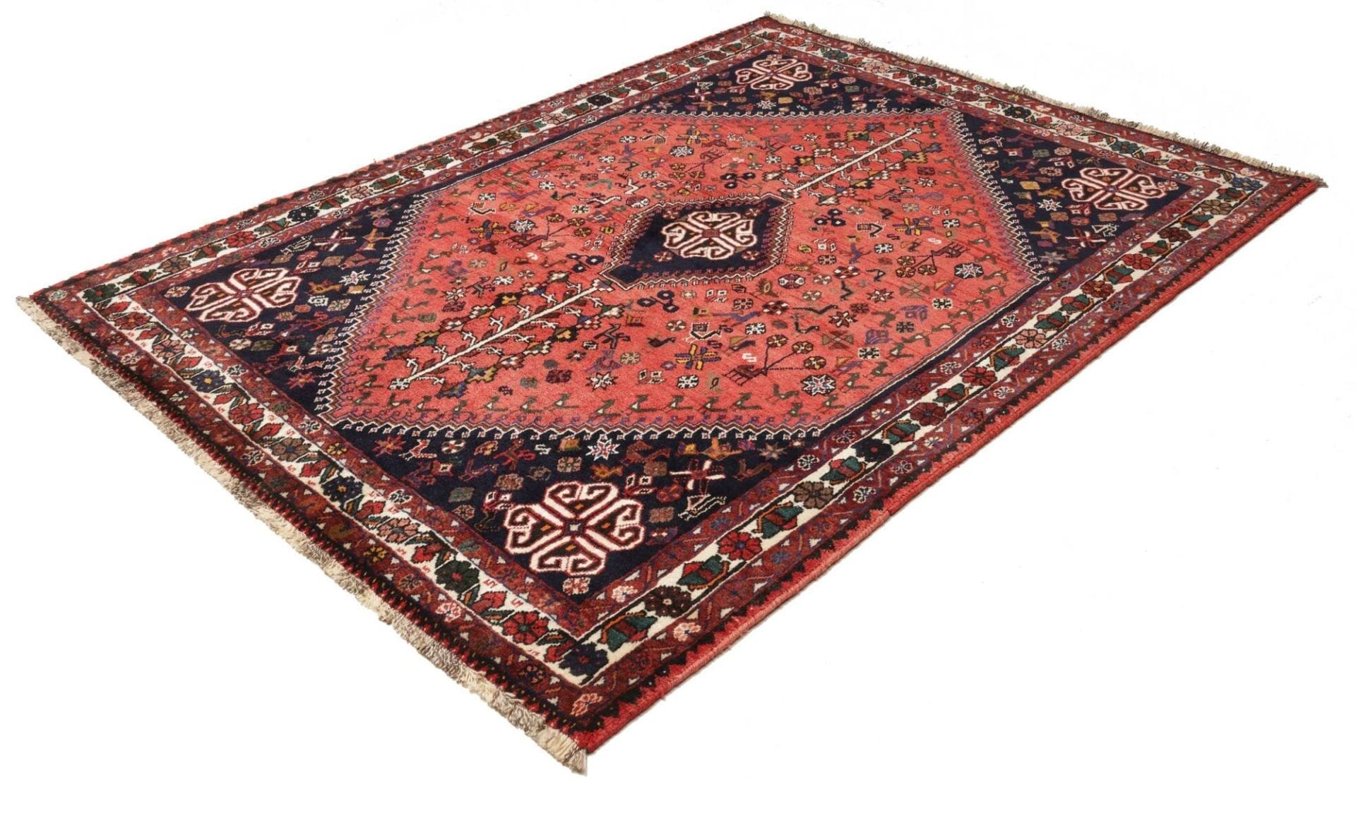 Gashghai Orientteppich 165 x 218 cm - Handgeknüpft, Schurwolle
