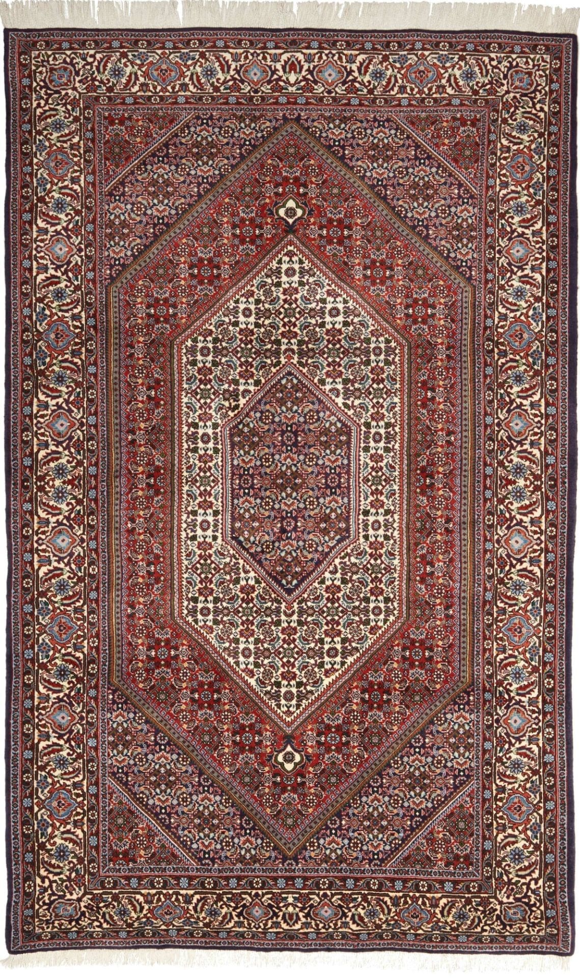 Bidjar Teppich 143 x 228cm - Handgeknüpft, Schurwolle, Perserteppich
