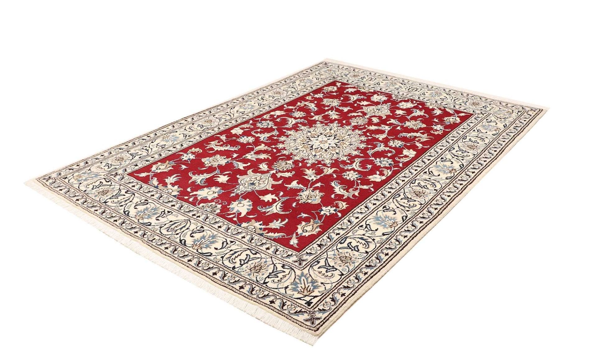 Exklusiver Nain Teppich 176 x 245 cm - Schurwolle, handgeknüpft