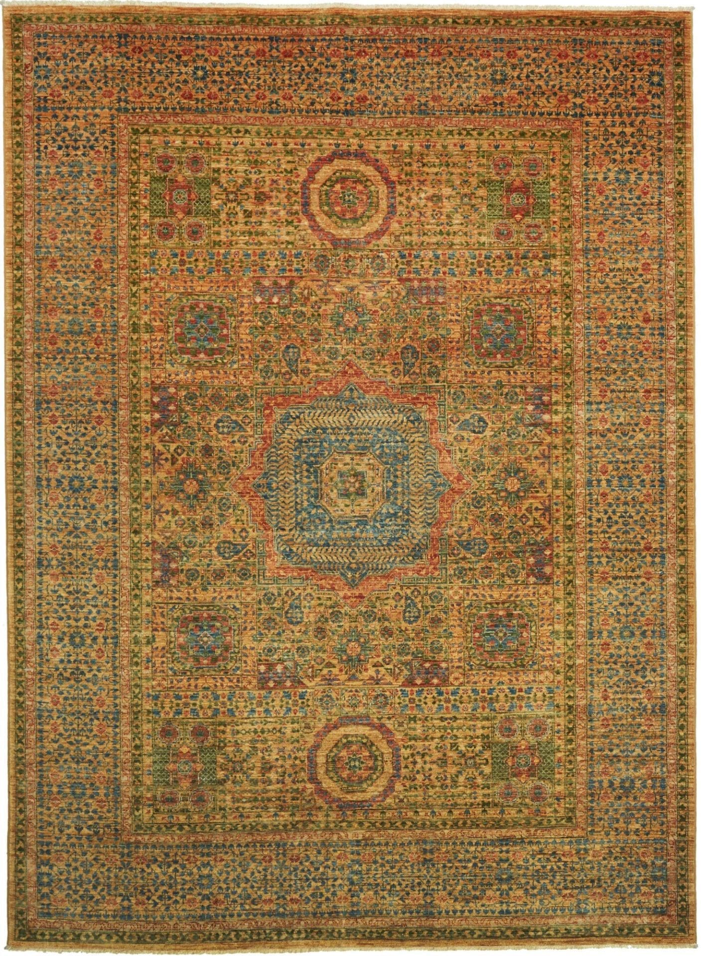 Mamluk Orientteppich 176 x 234 cm – Handgeknüpft aus Wolle