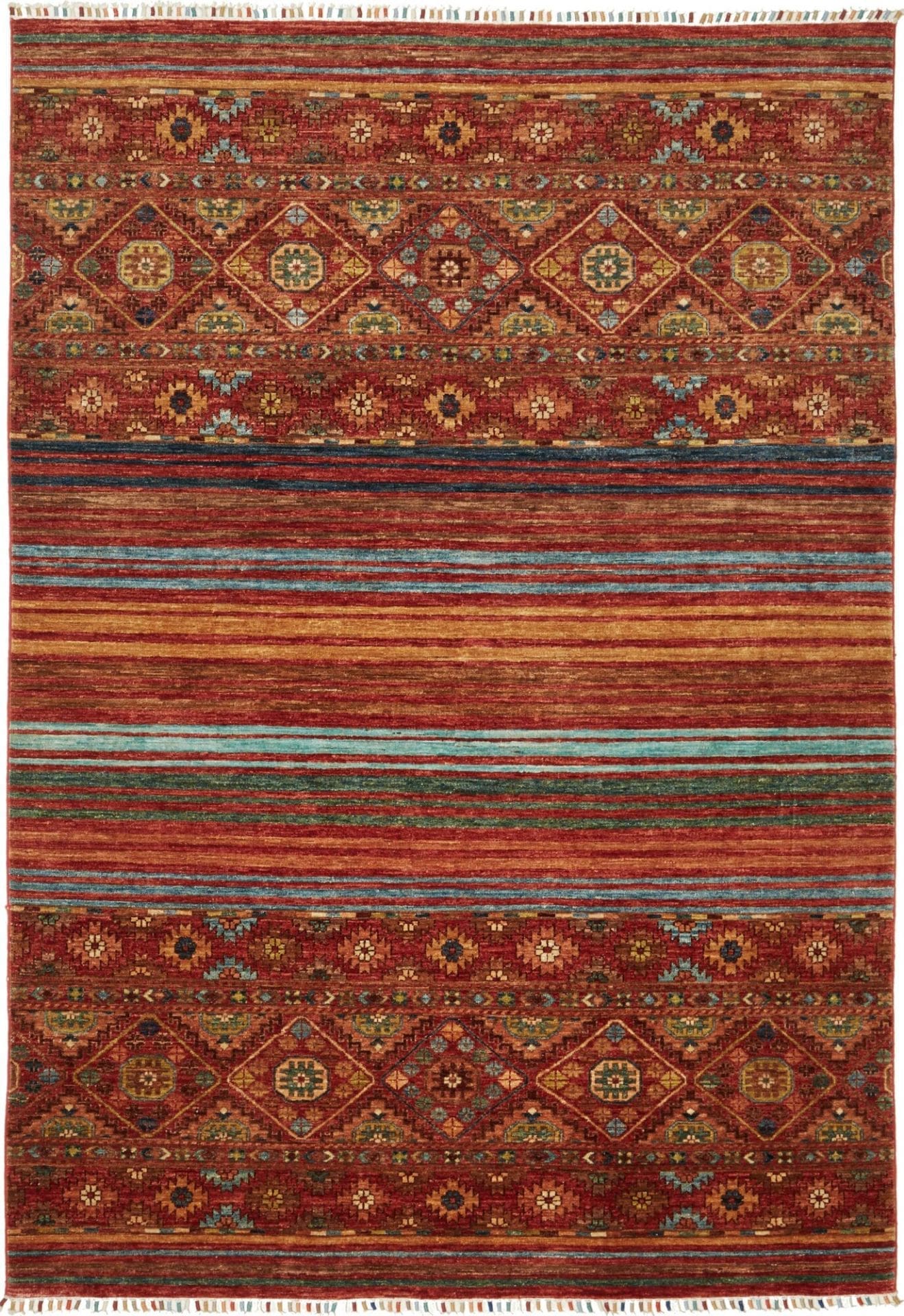 Orientteppich Samarkand 171 x 240cm, handgeknüpft, Schurwolle