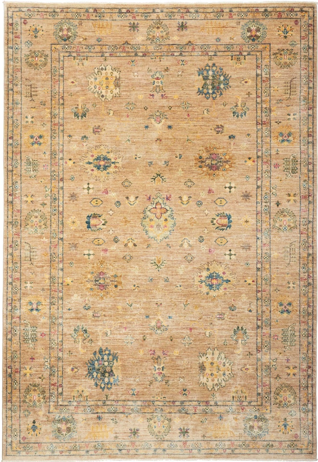 Orientteppich Ziegler Farahan 173 x 249 cm, Schurwolle, handgeknüpft