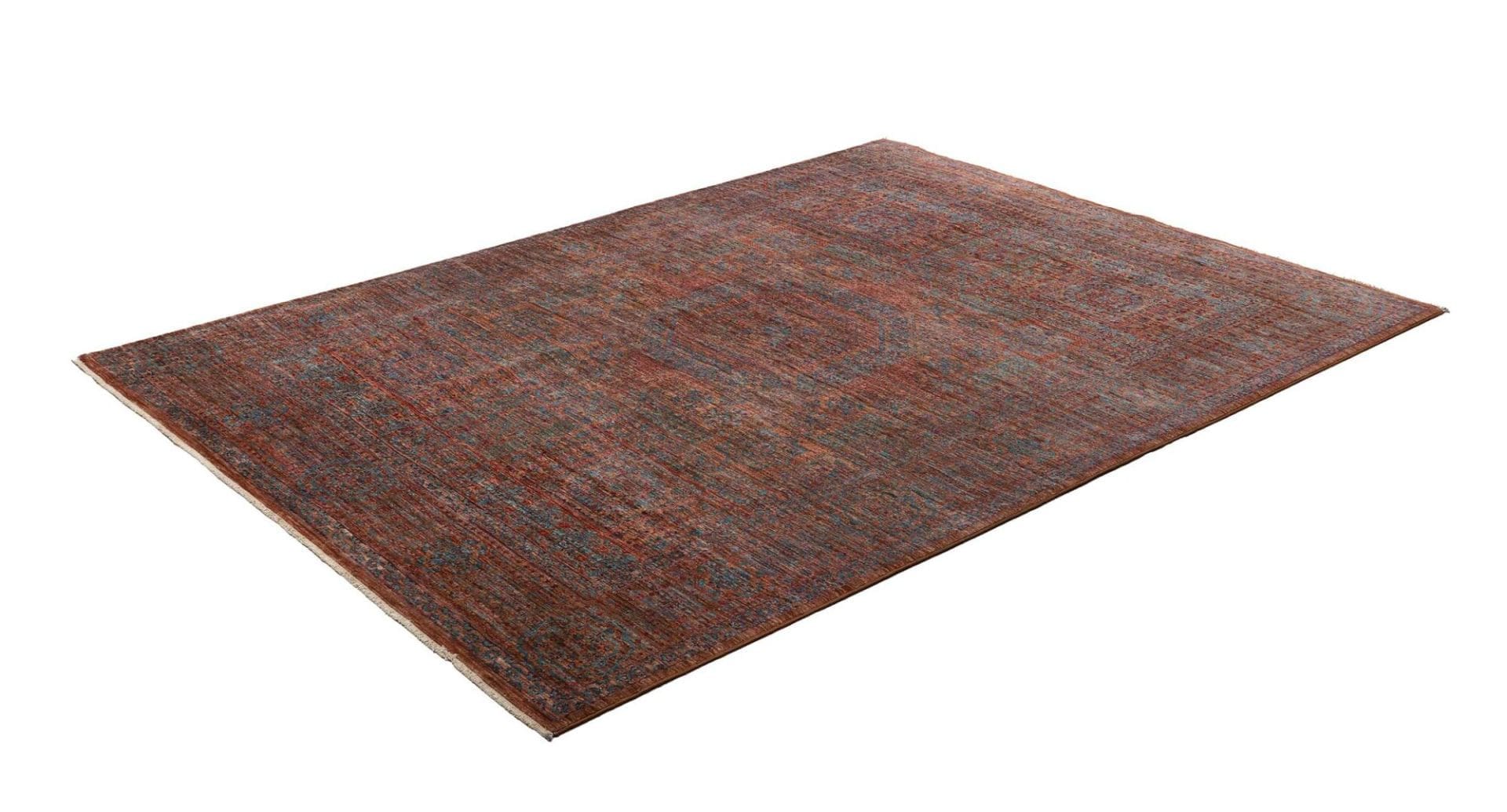Mamluk Orientteppich 168 x 229 cm - Hochwertige Schurwolle - handgeknüpft