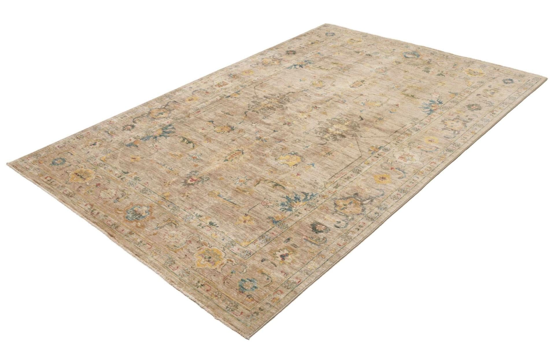 Ziegler Teppich 165 x 245 cm – Handgeknüpft aus Schurwolle, Orientteppich