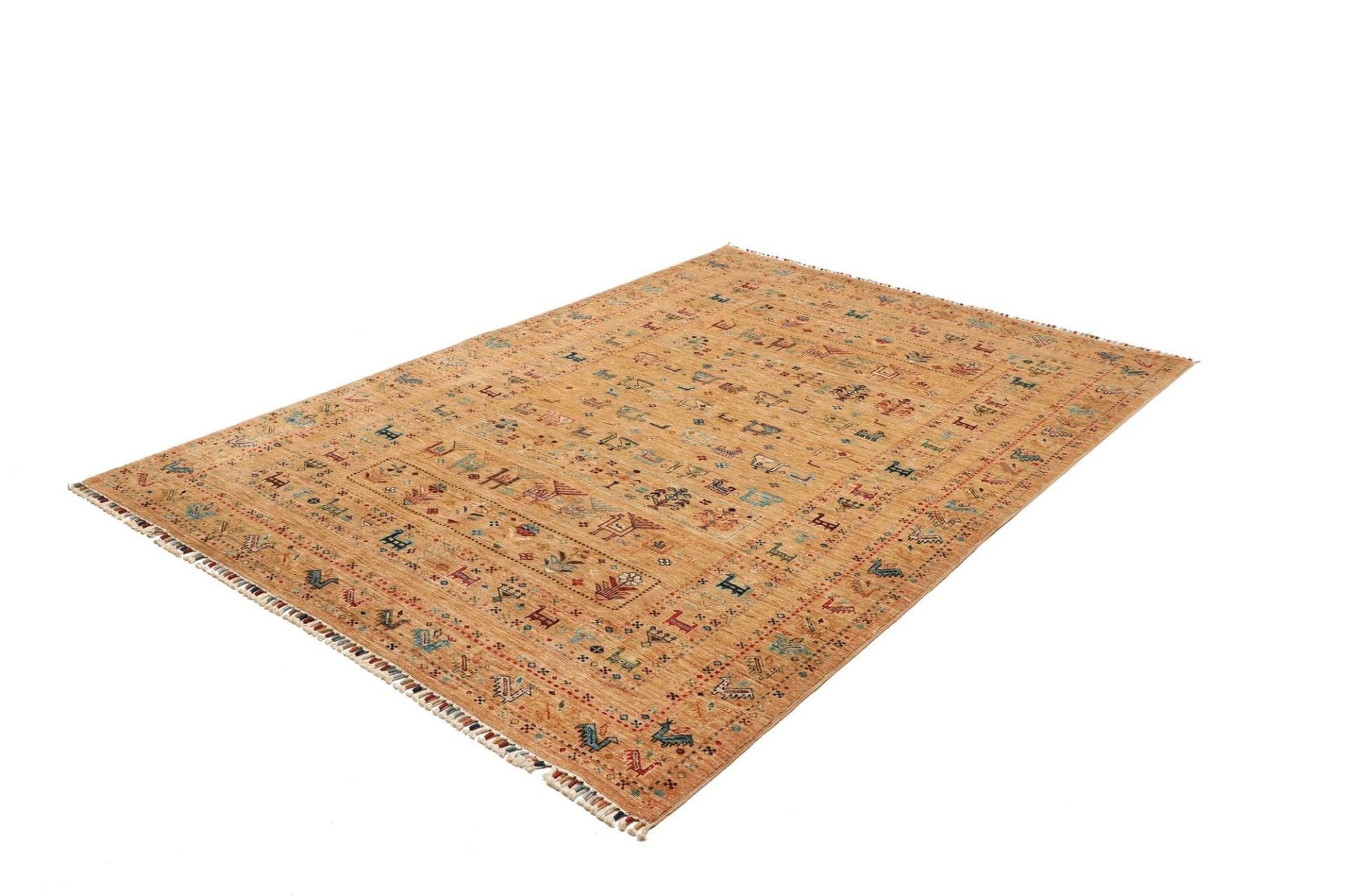 Orientteppich Samarkand 174 x 244 cm – Handgeknüpft, Wolle