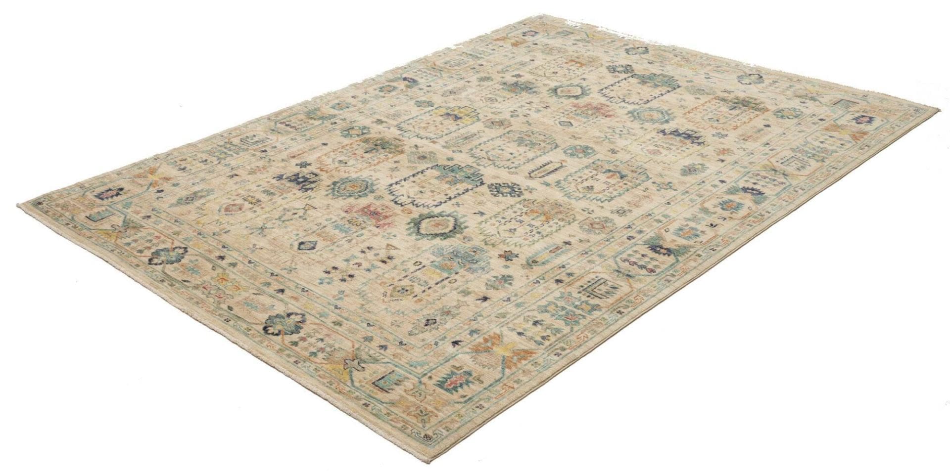 Samarkand Orientteppich 171 x 234cm, handgeknüpft, Wolle