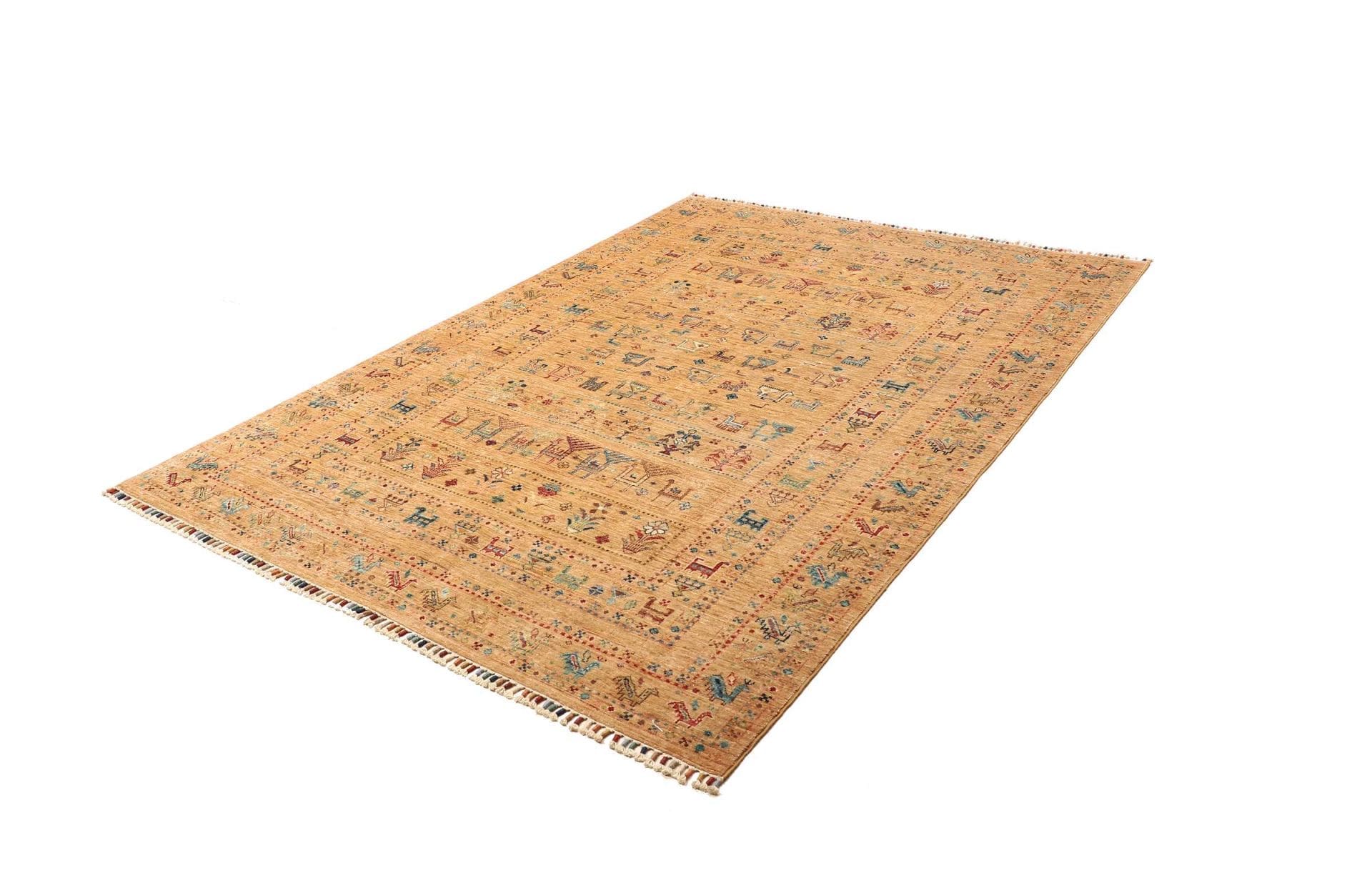 Samarkand Orientteppich 172 x 237 cm, handgeknüpft, Wolle