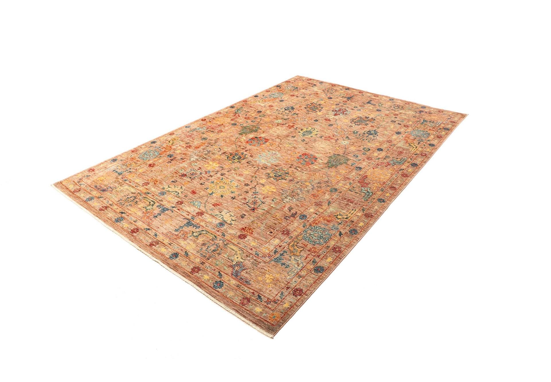 Orientteppich Samarkand 173 x 245cm, Schurwolle, handgeknüpft