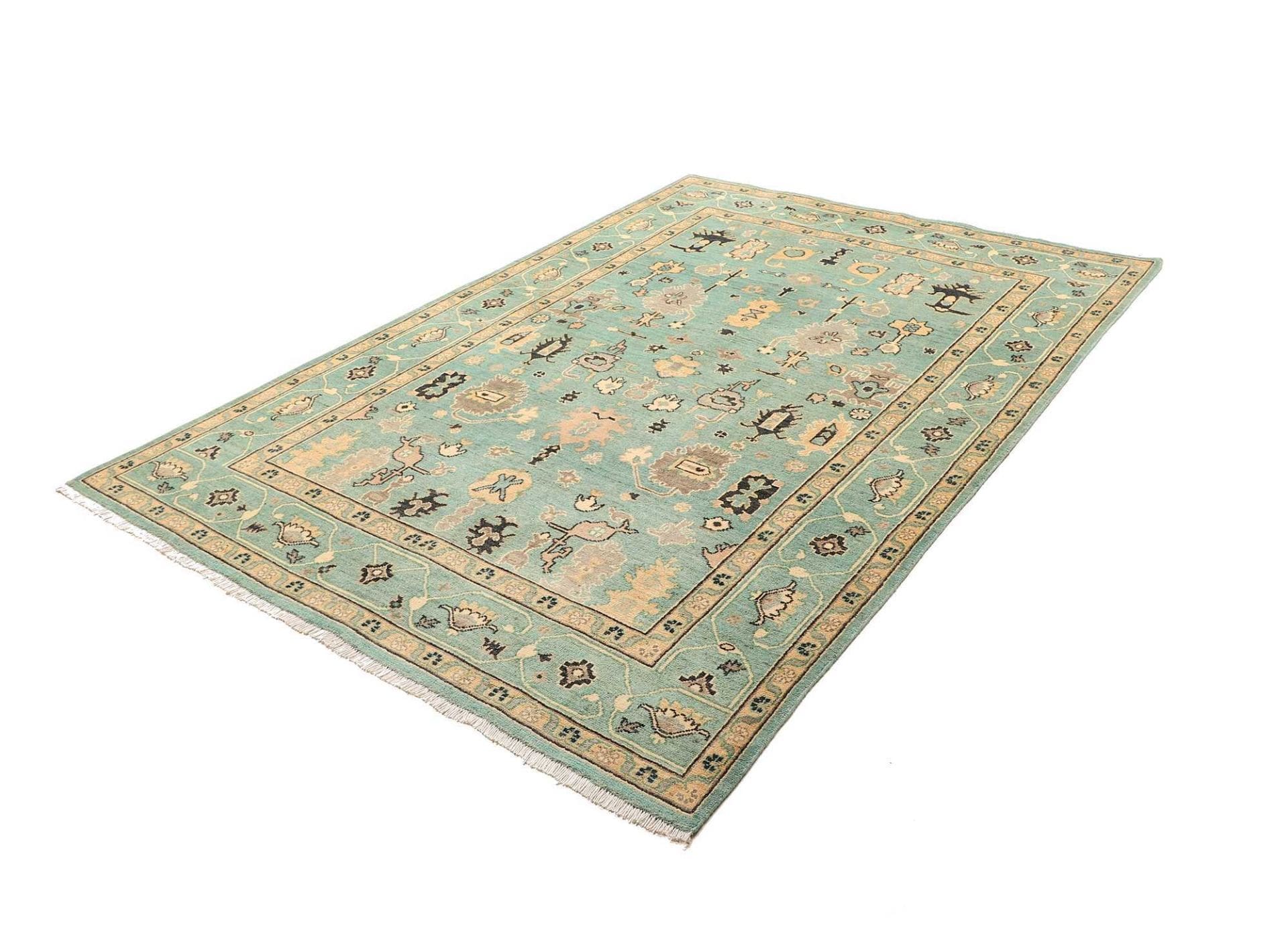 Ziegler Teppich 170 x 239cm, Schurwolle, handgeknüpft, Orientteppich