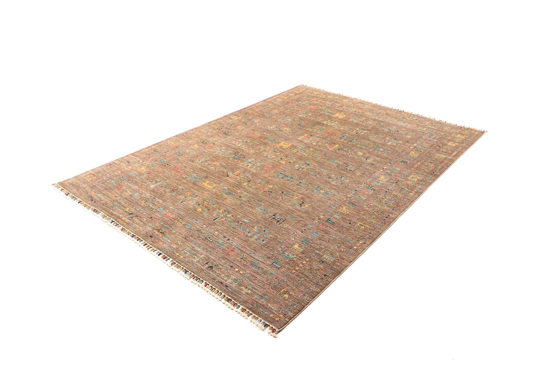 Samarkand Orientteppich 172 x 234 cm - handgeknüpft, Wolle