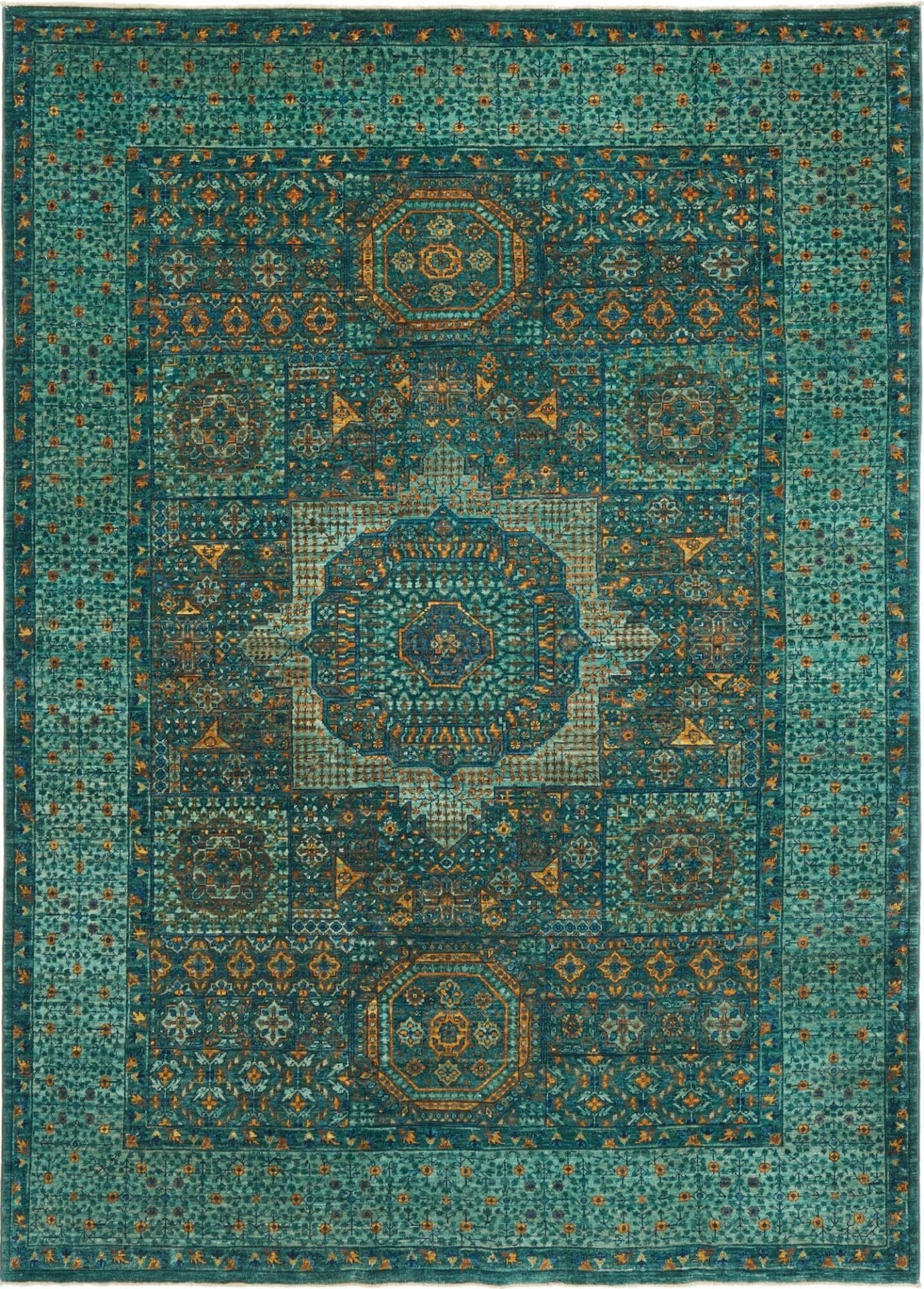 Orientteppich Mamluk 173 x 239 cm – Handgeknüpft in Wolle