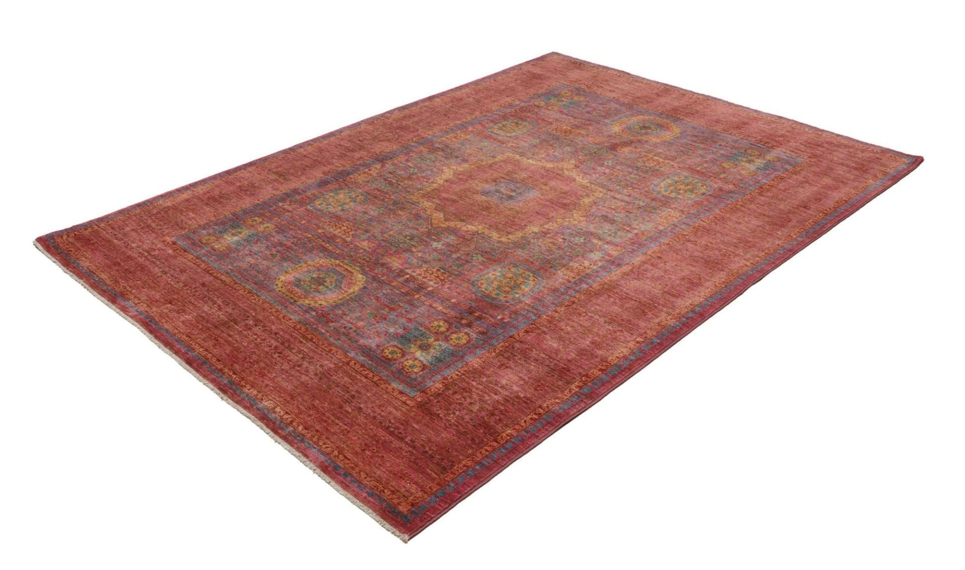 Mamluk Orientteppich 173 x 242cm, Seide, handgeknüpft
