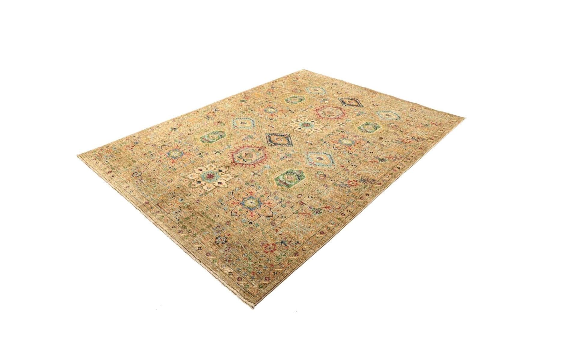 Samarkand Orientteppich 173 x 233cm – handgeknüpft, Wolle