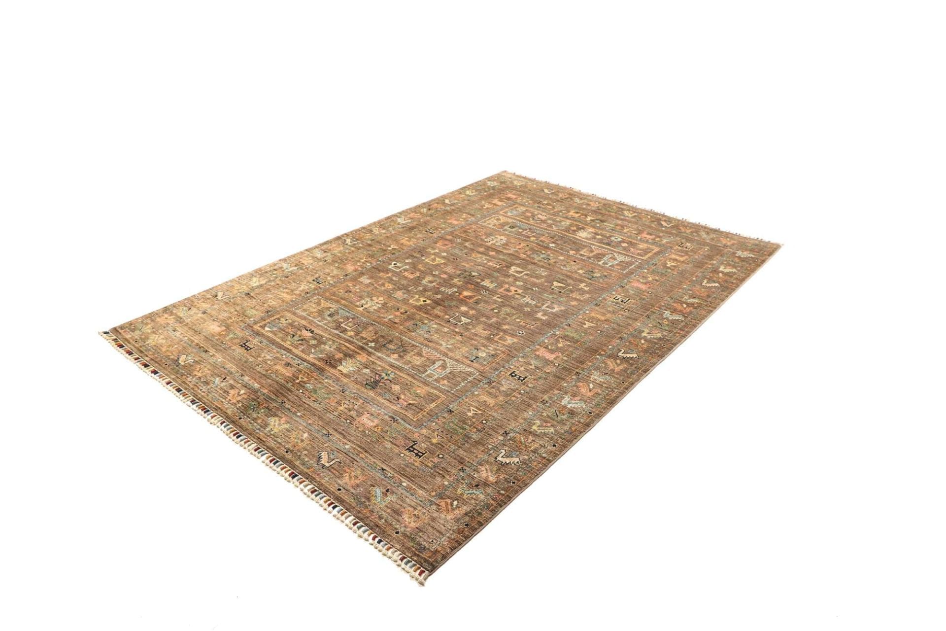 Orientteppich Samarkand 174 x 239cm – Handgeknüpft, Schurwolle