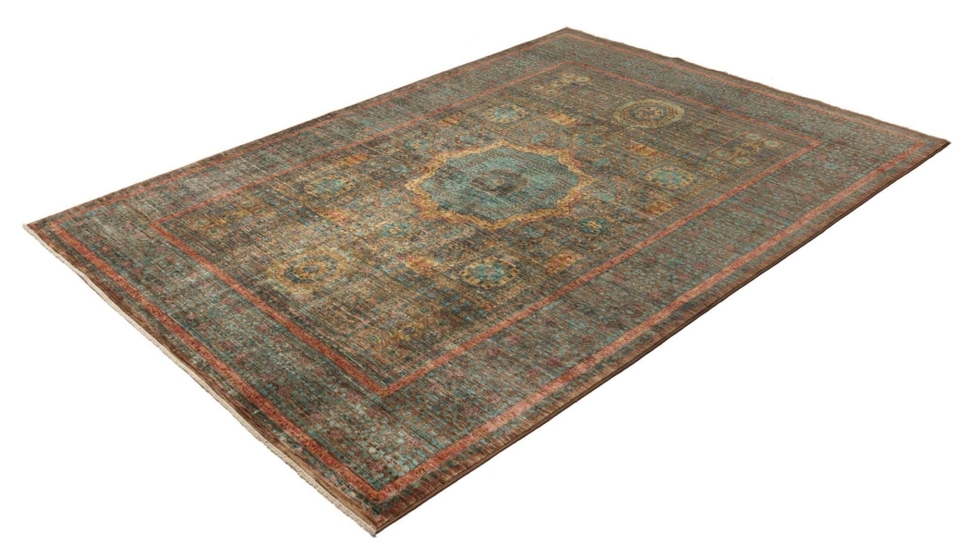 Mamluk Orientteppich 172 x 232cm – handgeknüpft, Schurwolle