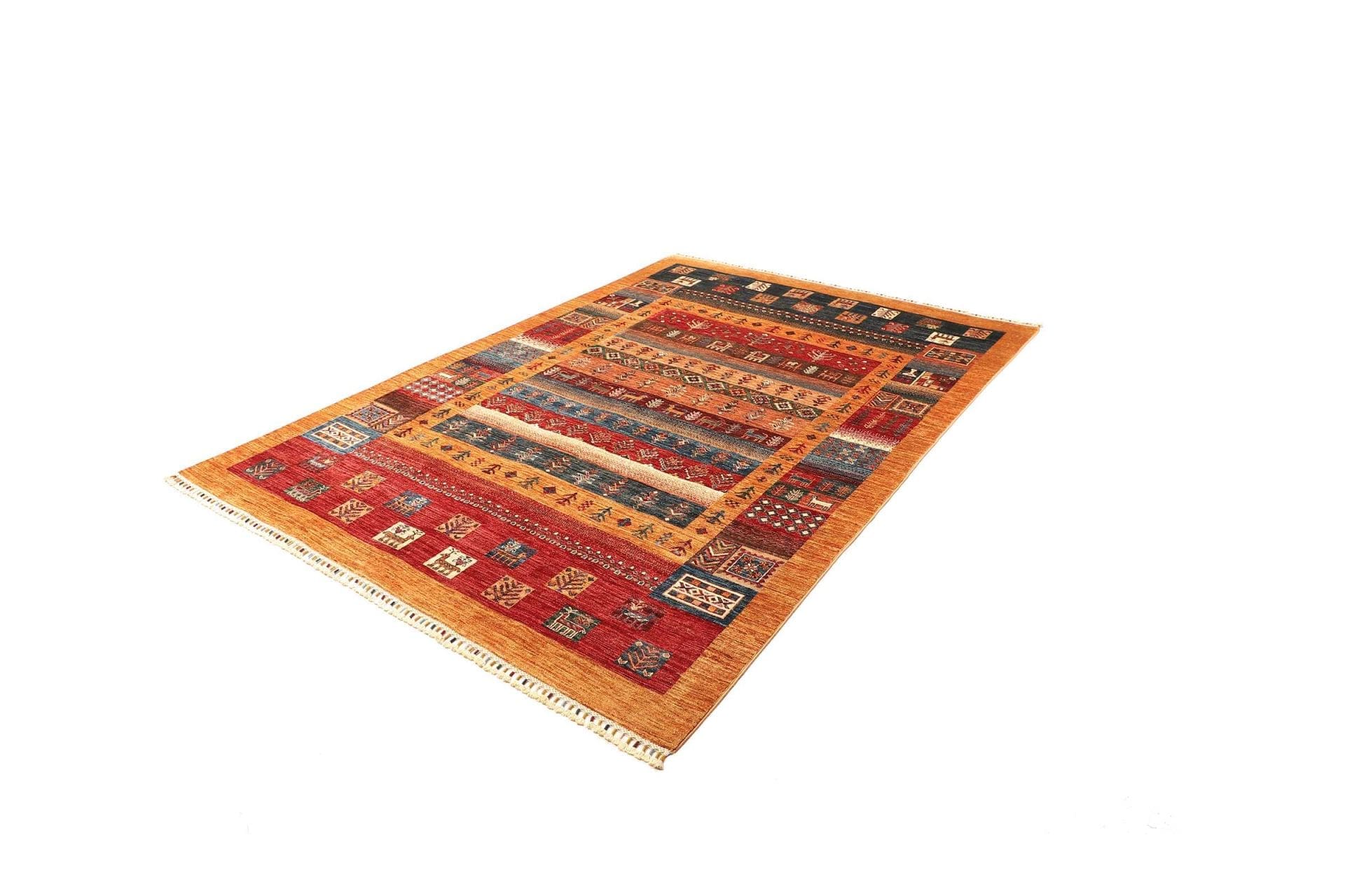 Orientteppich Samarkand 173 x 245cm, Schurwolle, handgeknüpft